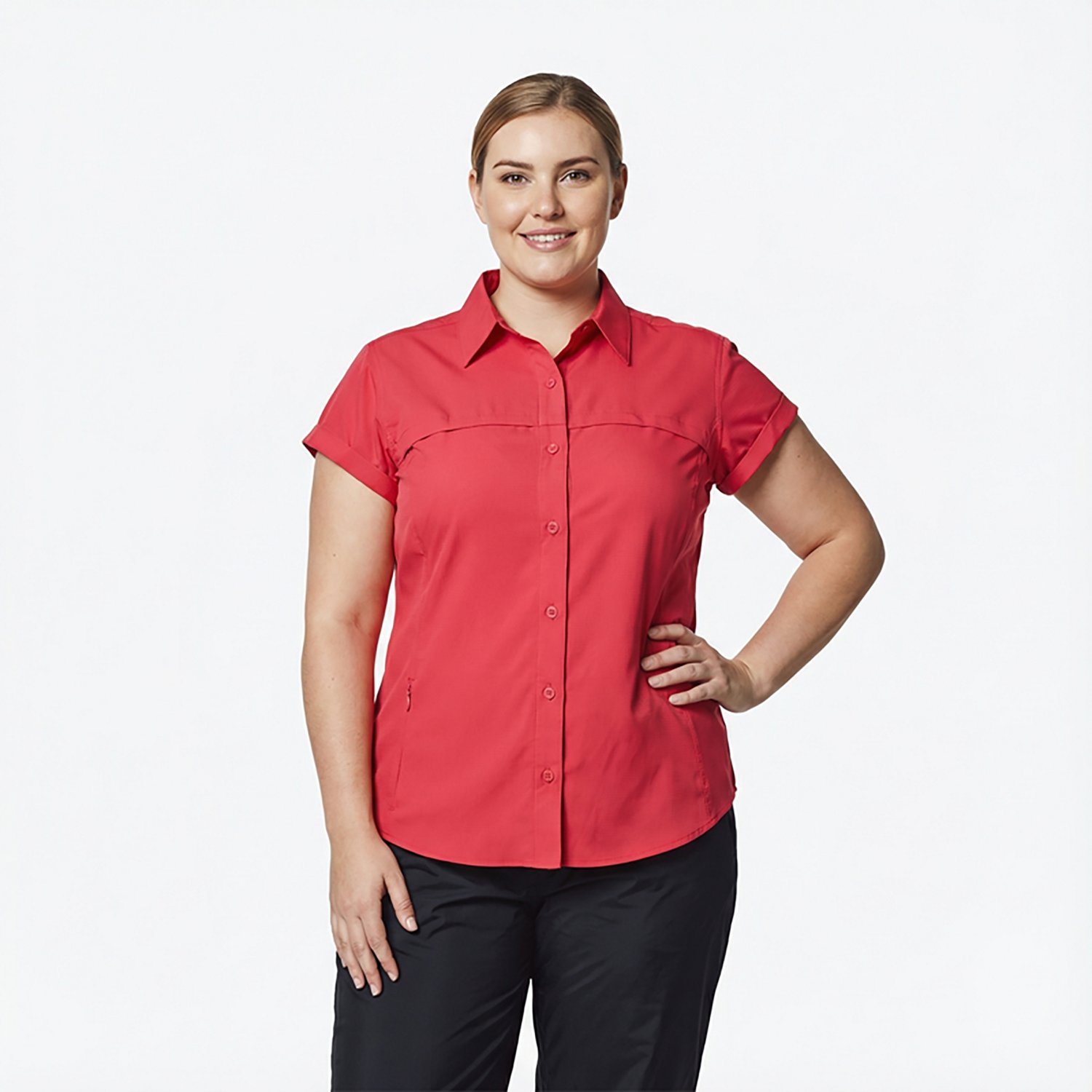 Magellan Outdoors Women's Overcast Fishing Button-Down Shirt                                                                     - view number 2