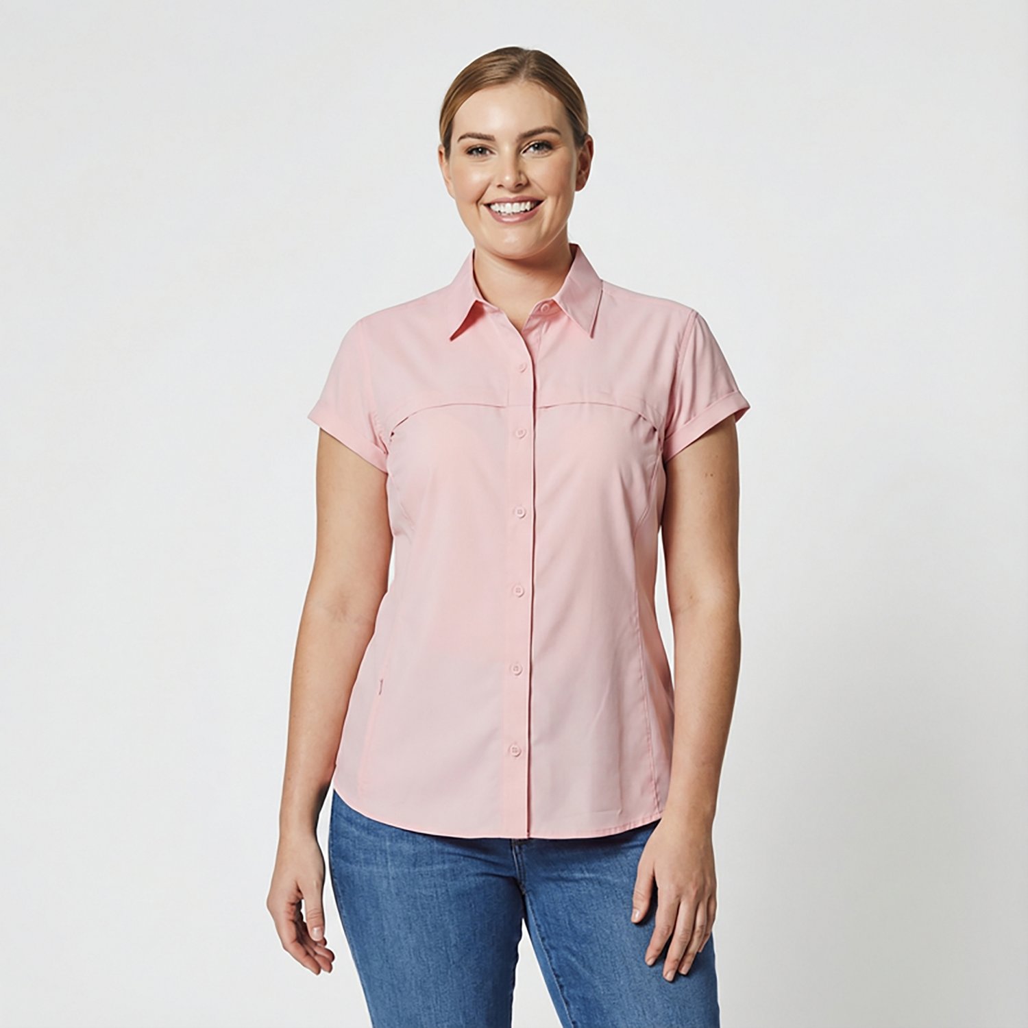 Magellan Outdoors Women's Overcast Fishing Button-Down Shirt                                                                     - view number 2