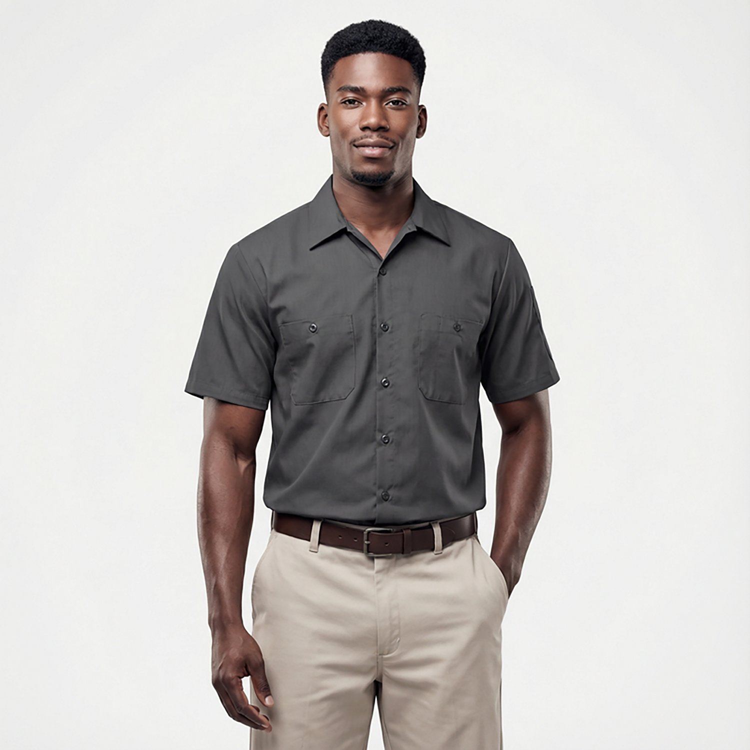 Red Kap Men's Performance Plus Shop Shirt with OilBlok Technology                                                                - view number 2