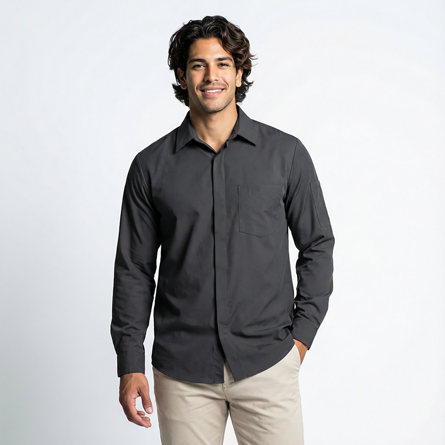 Red Kap Men's Performance Plus Shop Shirt with OilBlok Technology                                                                - view number 2