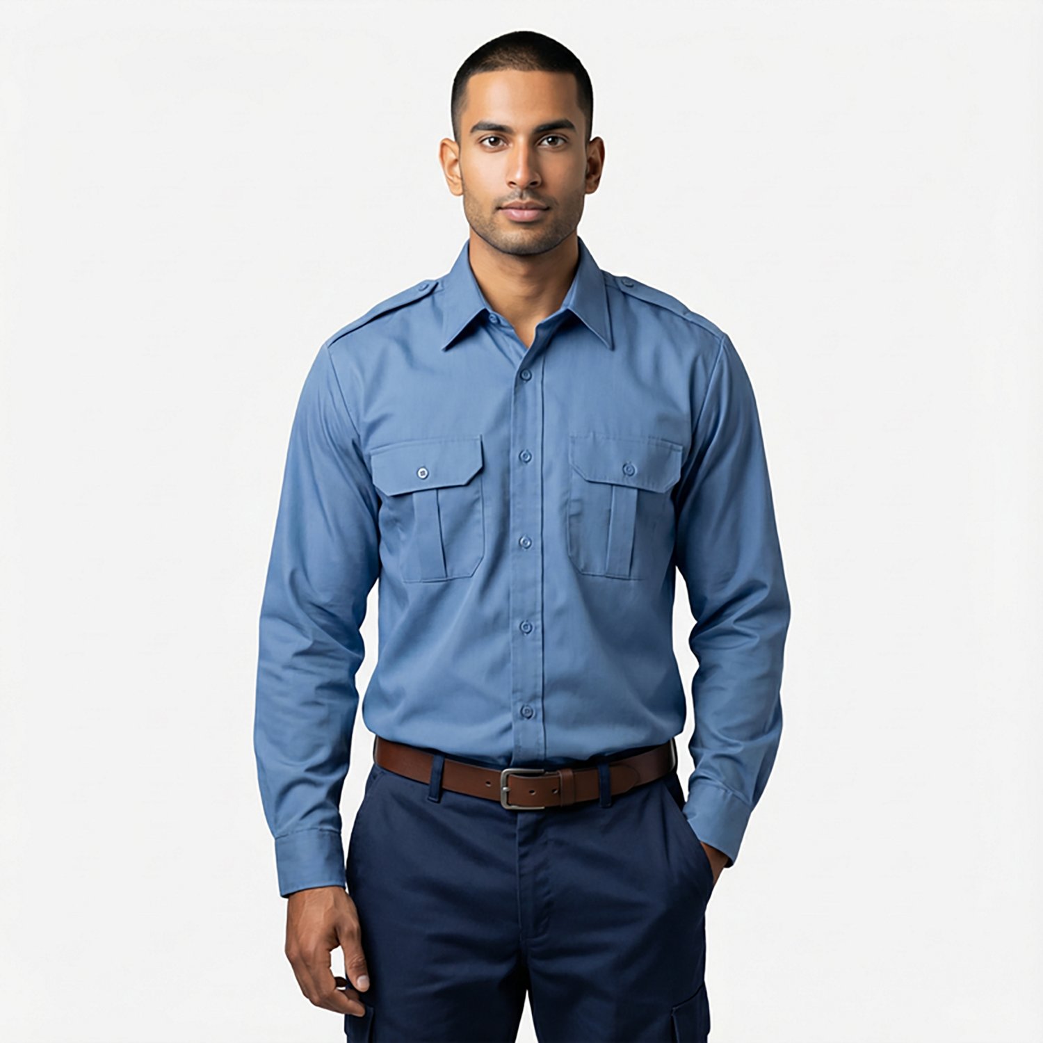 Horace Small Men's Basic Security Work Shirt                                                                                     - view number 2