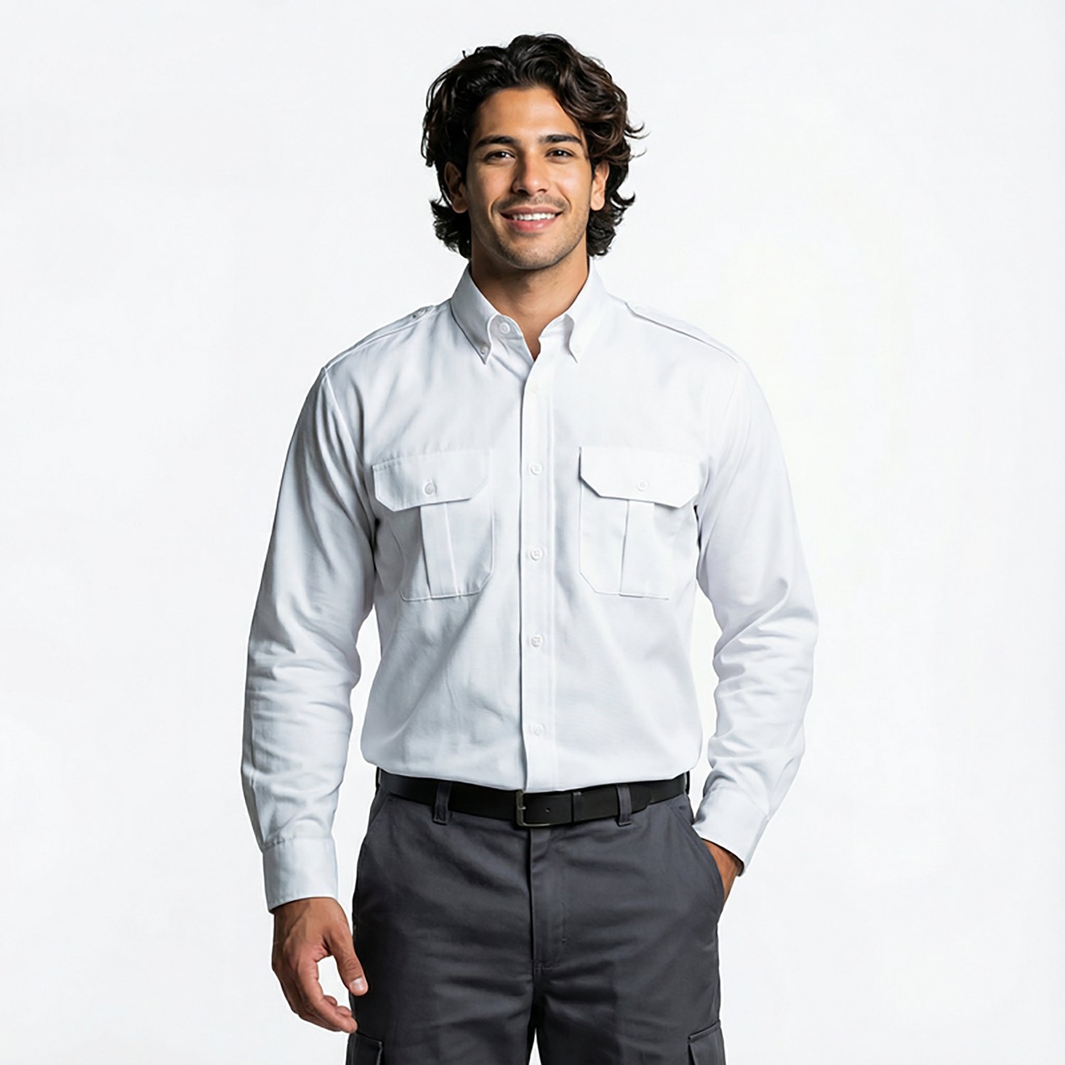 Horace Small Men's Basic Security Work Shirt                                                                                     - view number 2