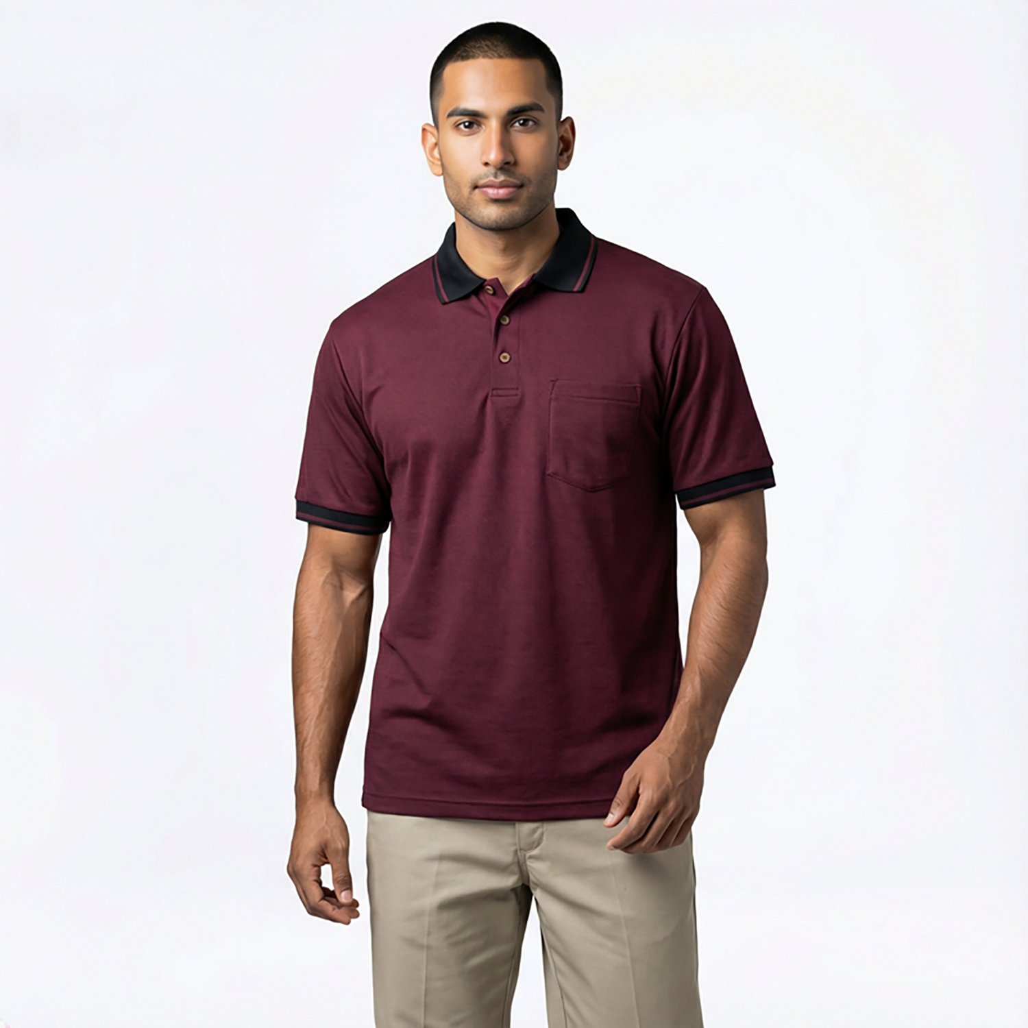 Red Kap Men's Performance Knit Twill Work Polo Shirt - view number 2