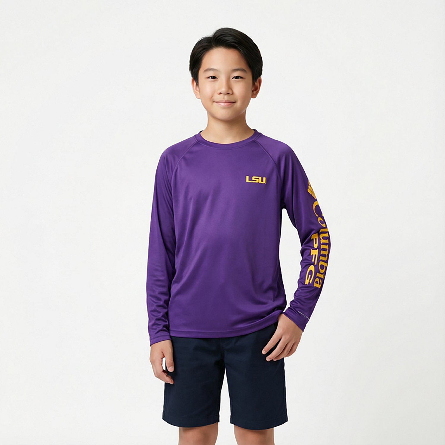 Columbia Sportswear Men's Louisiana State University Terminal Tackle Shirt - view number 2