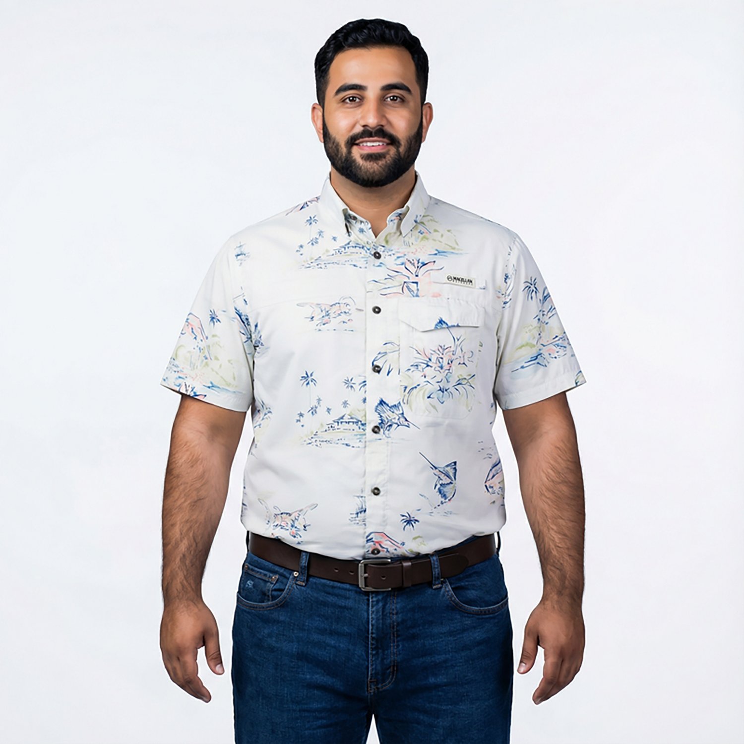 Magellan Outdoors Men's Caddo Lake Fishing Shirt - view number 2