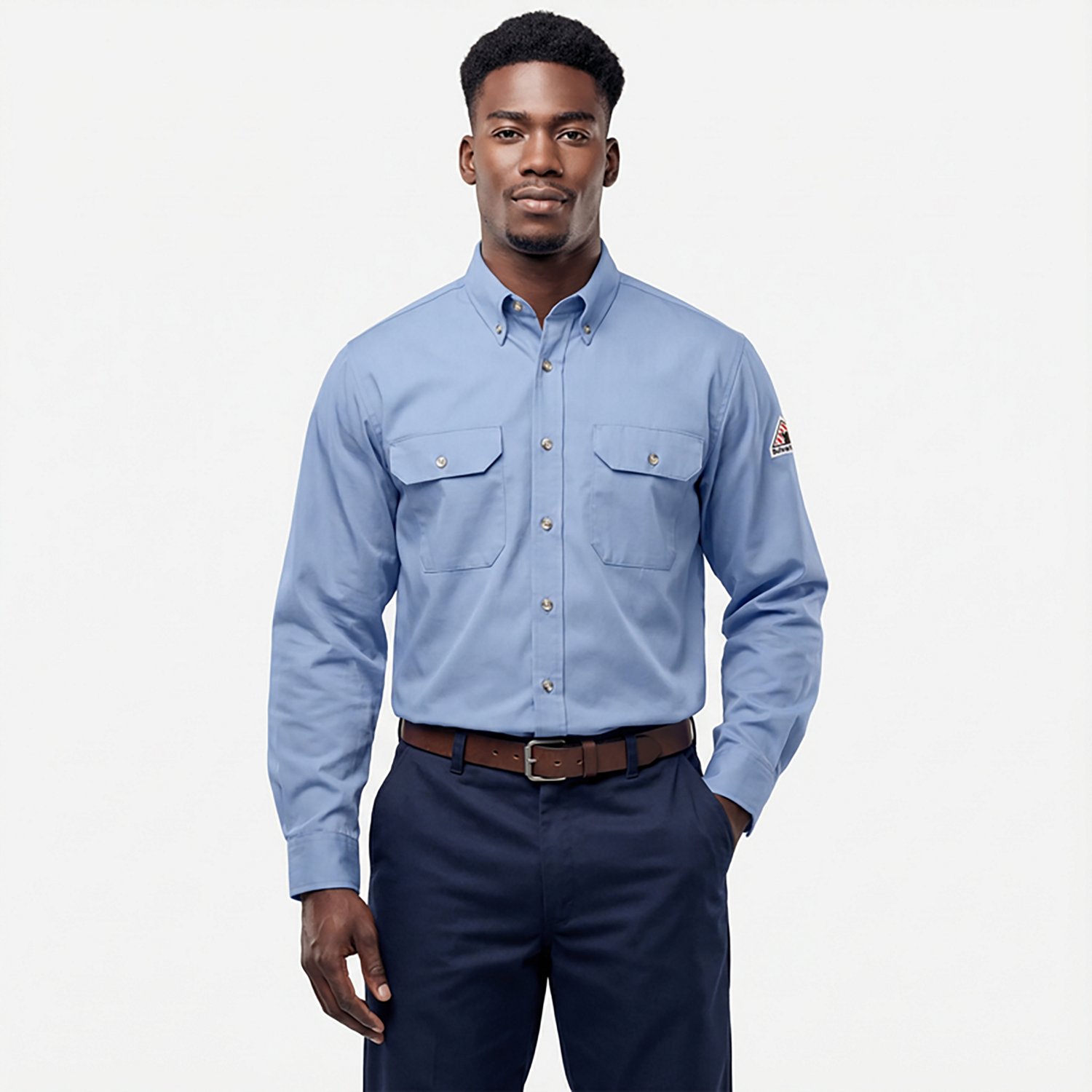 Bulwark Men's EXCEL Flame Resistant  ComforTouch Dress Uniform Shirt - view number 2