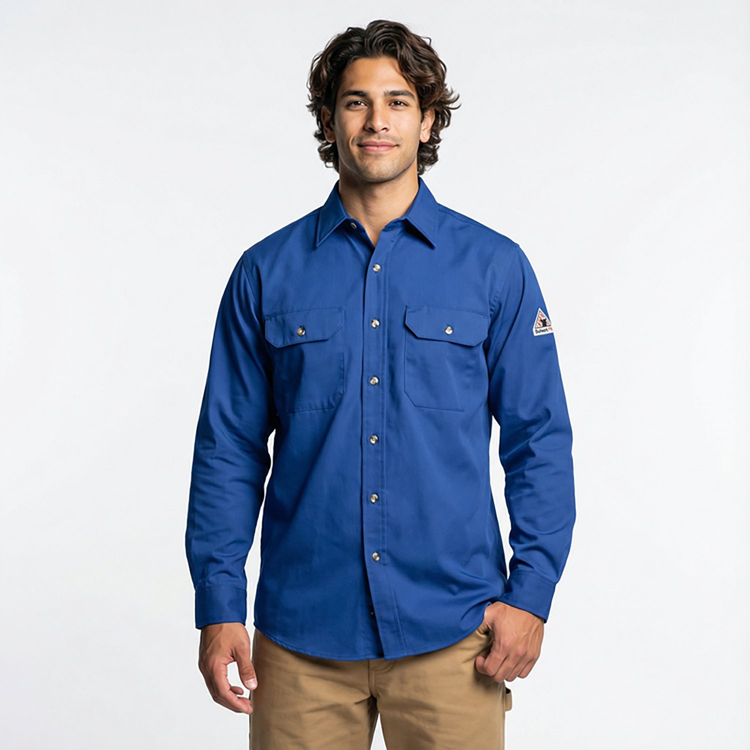 Bulwark Men's EXCEL Flame Resistant  ComforTouch Dress Uniform Shirt - view number 2