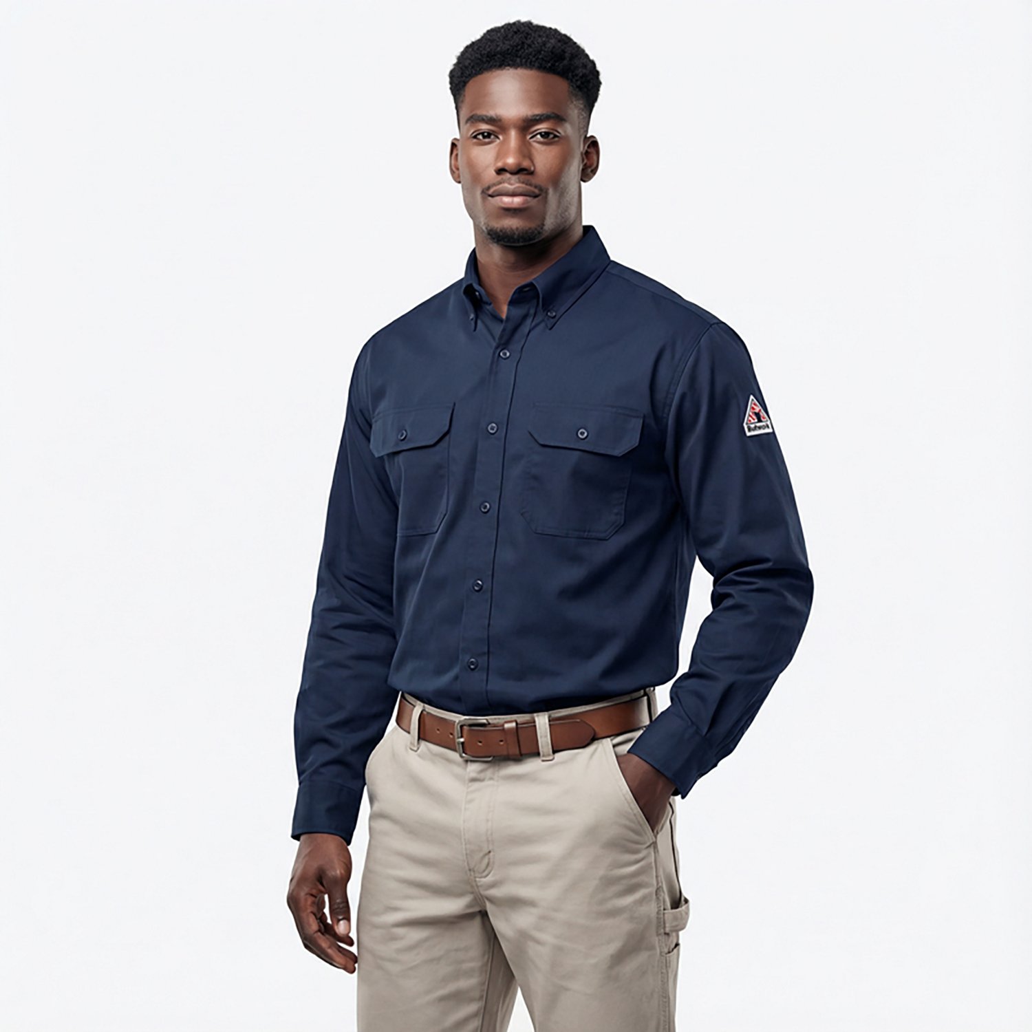 Bulwark Men's EXCEL Flame Resistant ComforTouch Uniform Shirt - view number 2