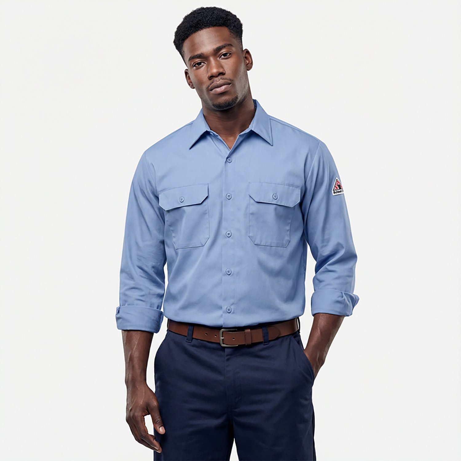 Bulwark Men's Excel Flame Resistant ComforTouch Work Shirt - view number 2