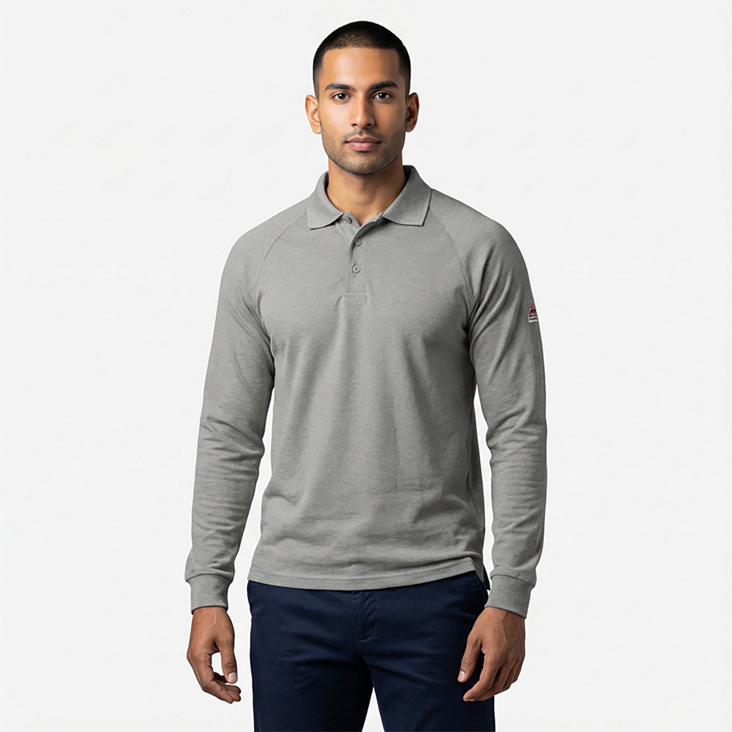 Bulwark Men's CoolTouch 2 Classic Long Sleeve Polo Shirt - view number 2