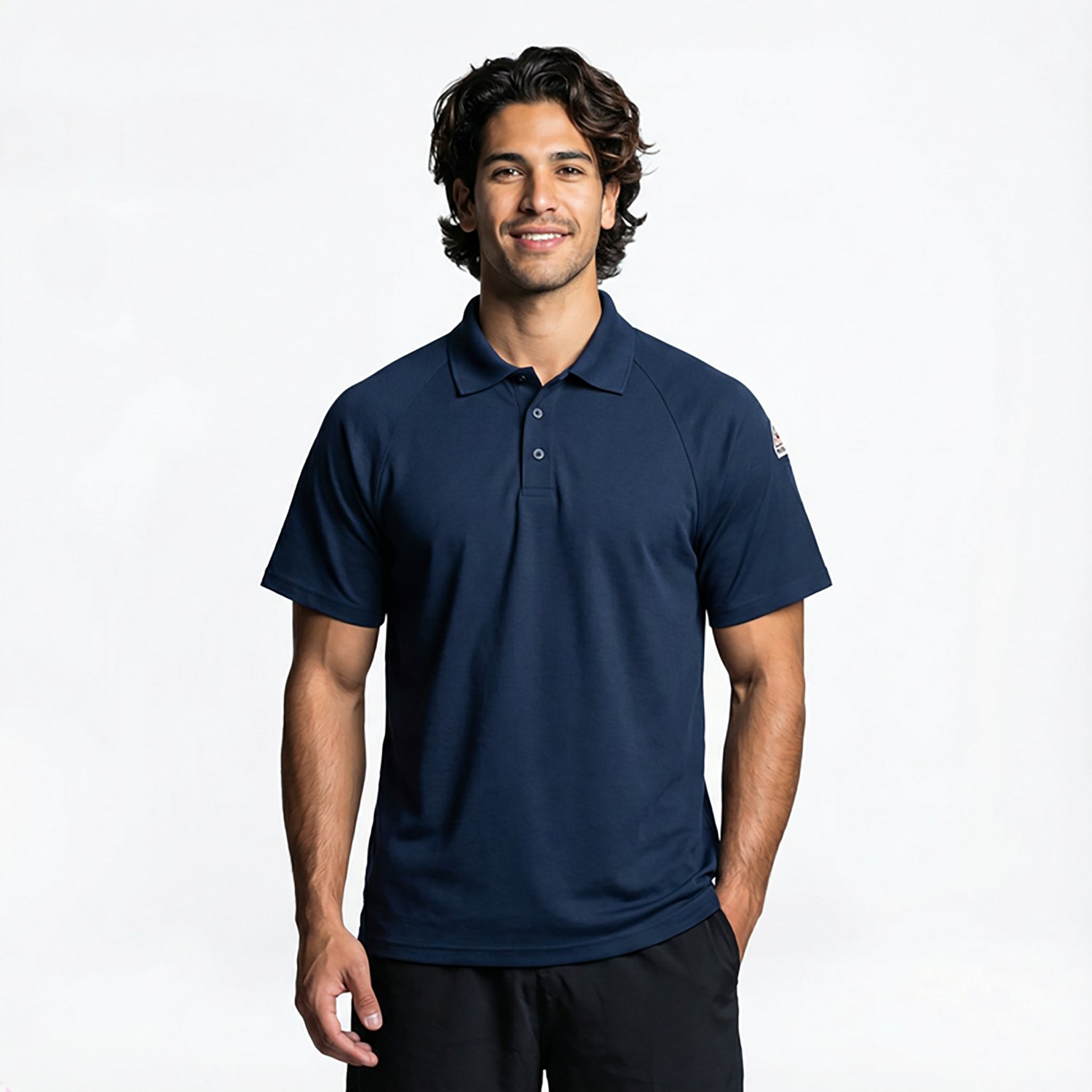 Bulwark Men's CoolTouch 2 Classic Long Sleeve Polo Shirt - view number 2