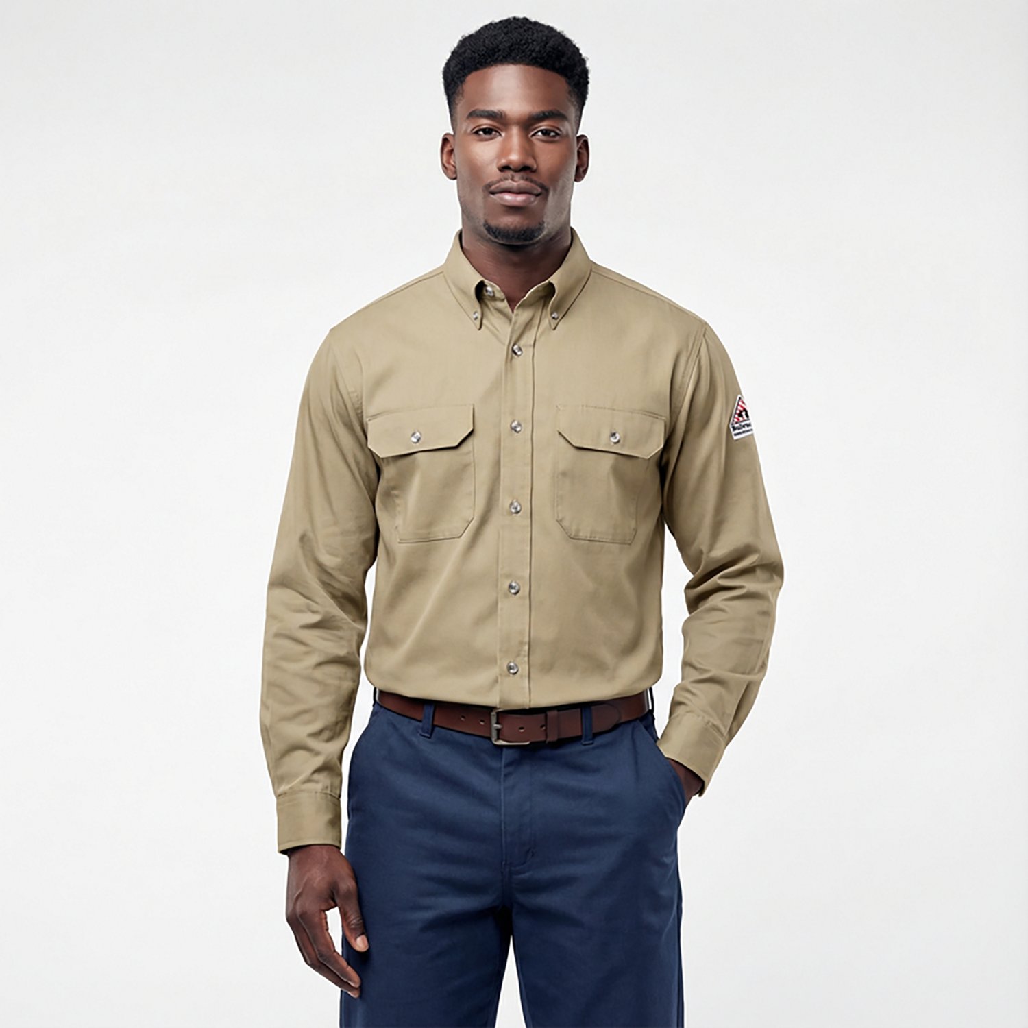 Bulwark Men's CoolTouch 2 Dress Uniform Long Sleeve Work Shirt - view number 2