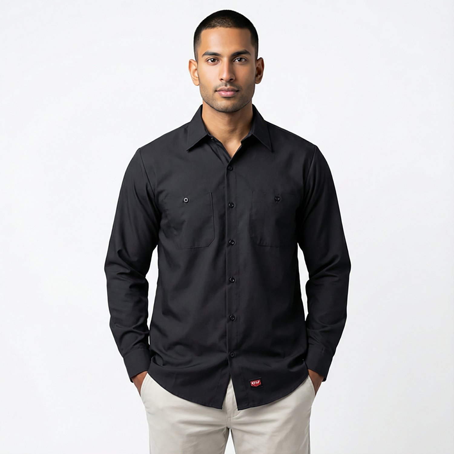 Red Kap Men's MIMIX Long Sleeve Work Shirt - view number 2
