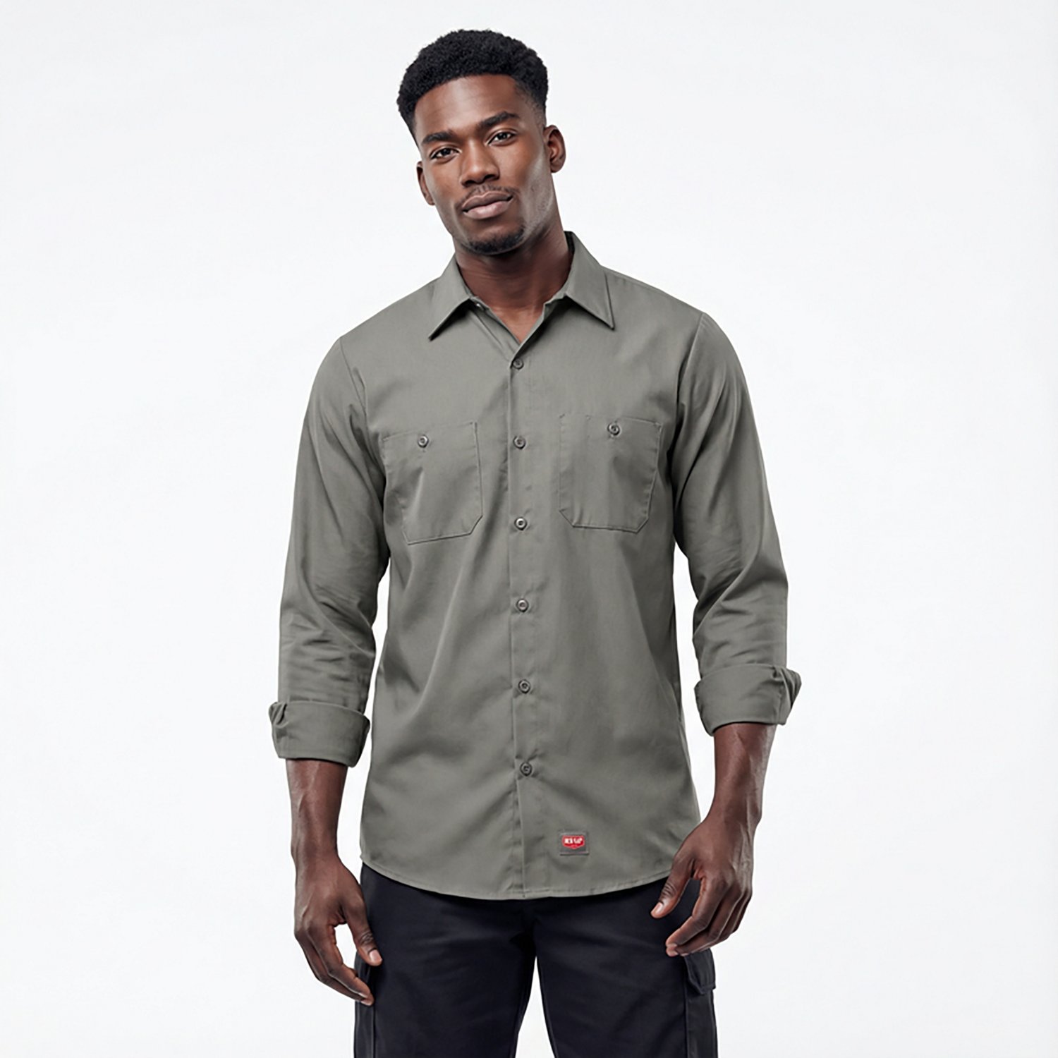 Red Kap Men's MIMIX Long Sleeve Work Shirt - view number 2