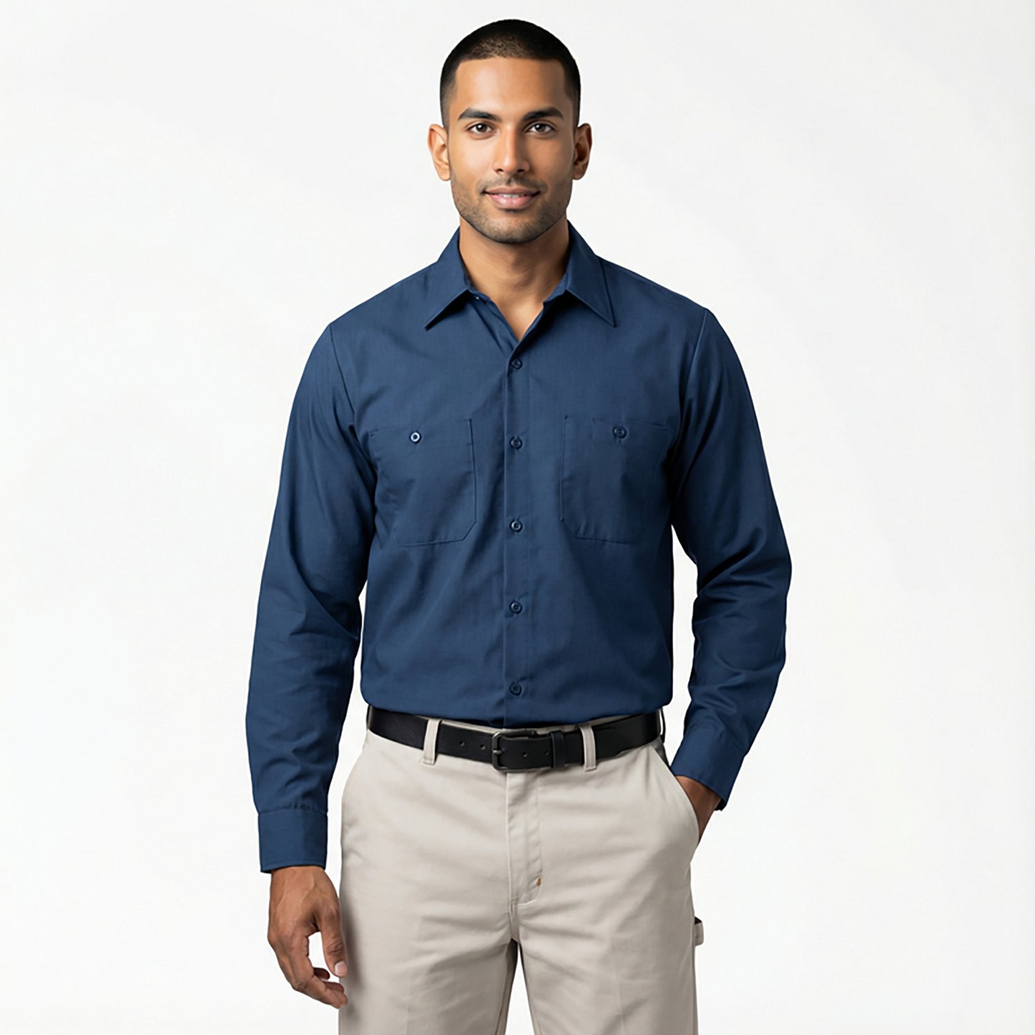 Red Kap Men's MIMIX Long Sleeve Work Shirt - view number 2