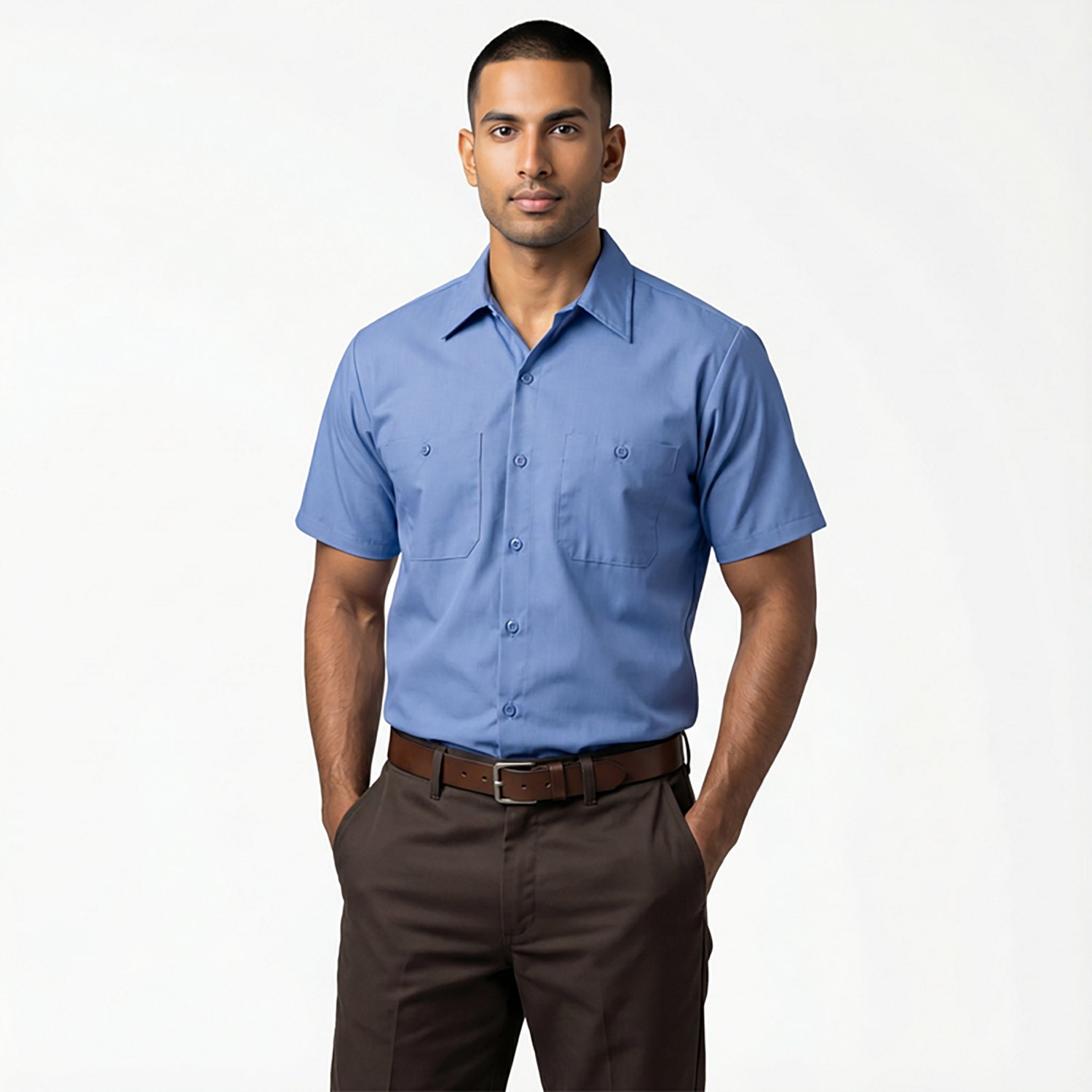 Red Kap Men's MIMIX Short Sleeve Work Shirt - view number 2