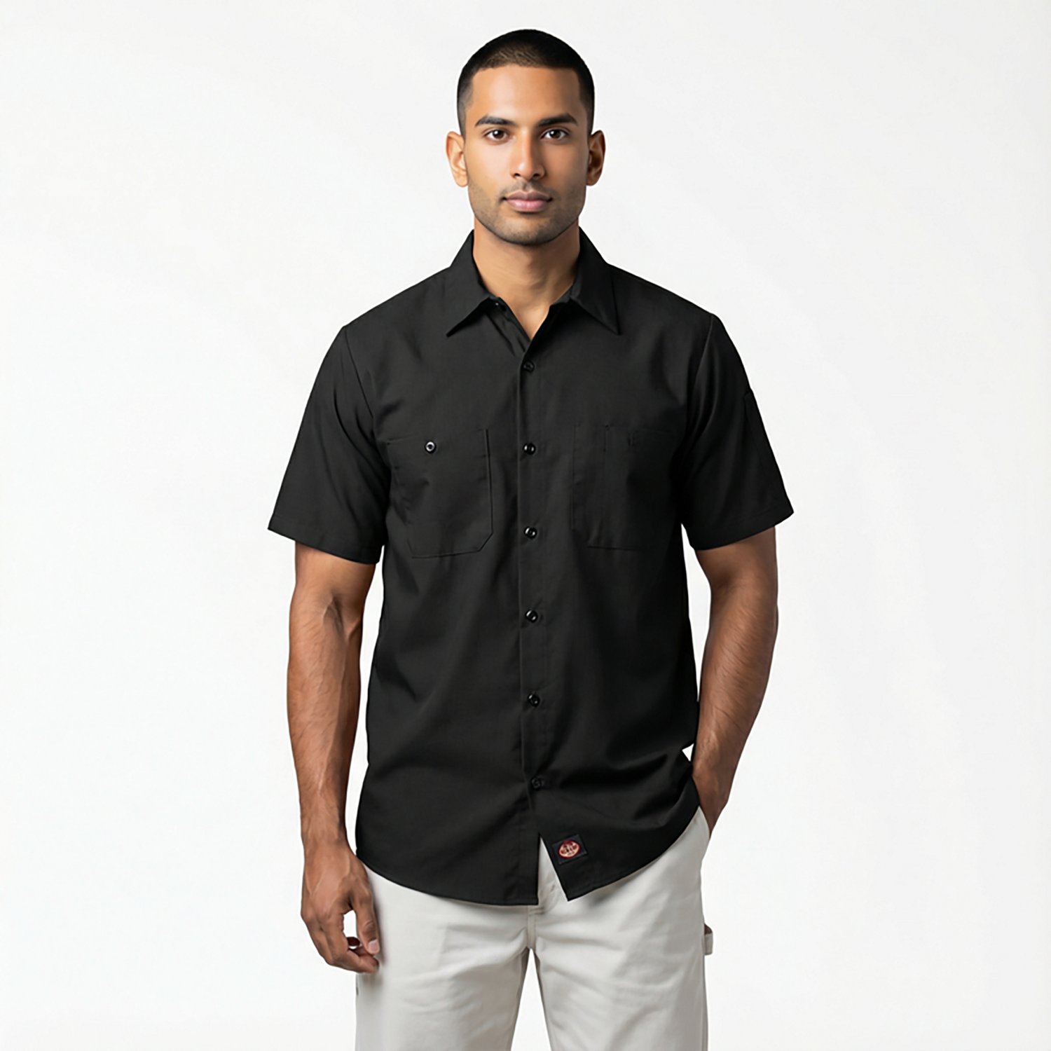 Red Kap Men's Solid Short Sleeve Crew Shirt                                                                                      - view number 2
