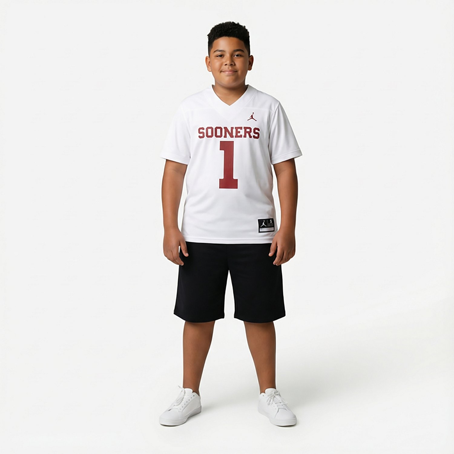 Jordan Boys' University of Oklahoma Replica Football Jersey