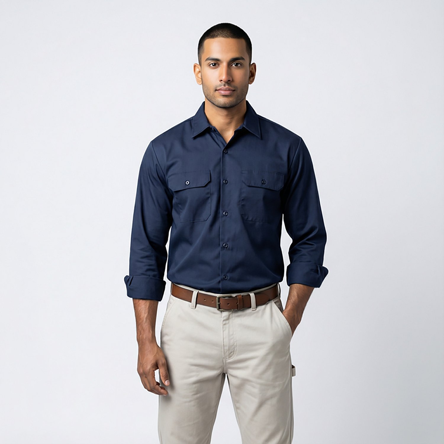 Red Kap Men's Deluxe Heavyweight Cotton Shirt - view number 2