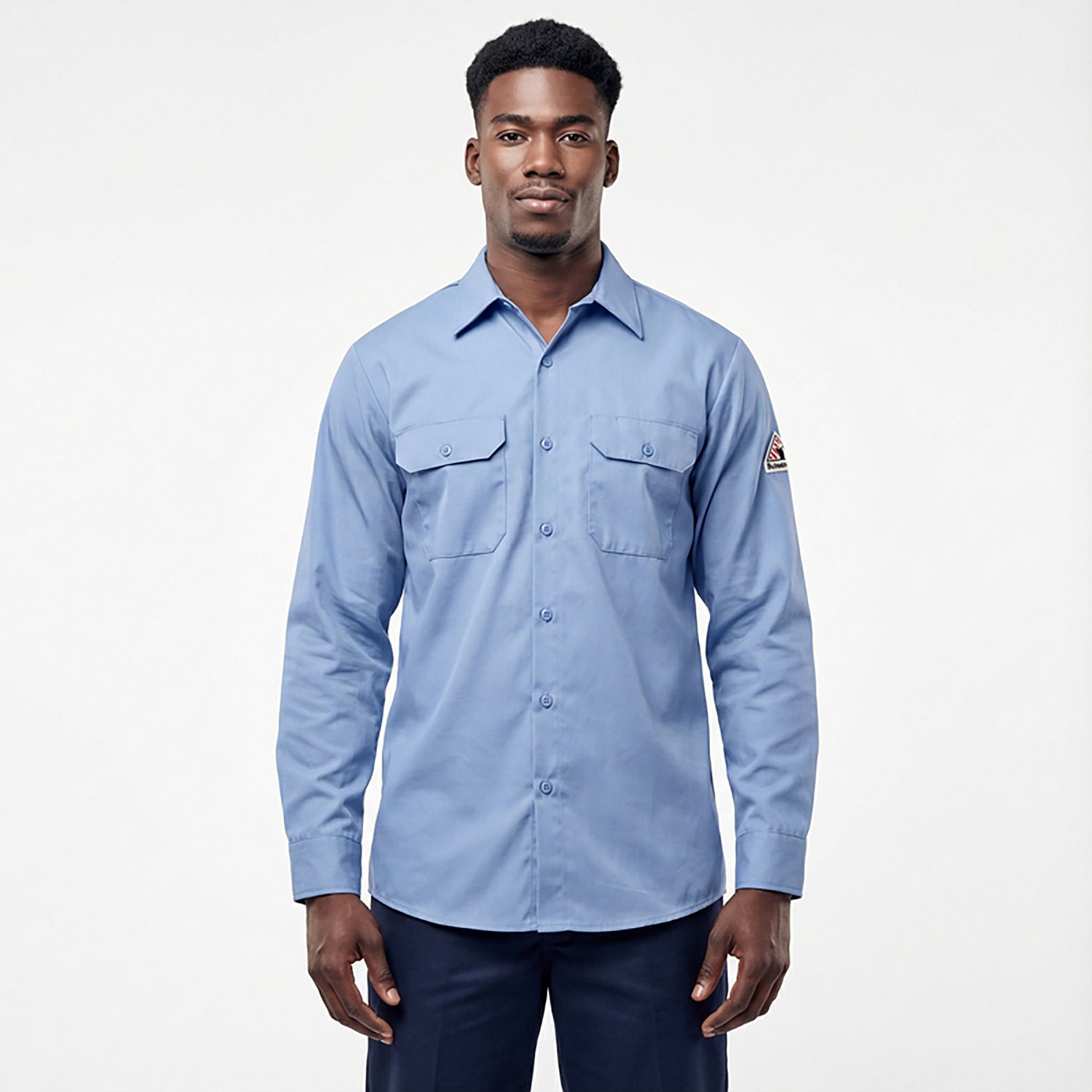 Bulwark Men's Midweight Flame Resistant Work Shirt - view number 2