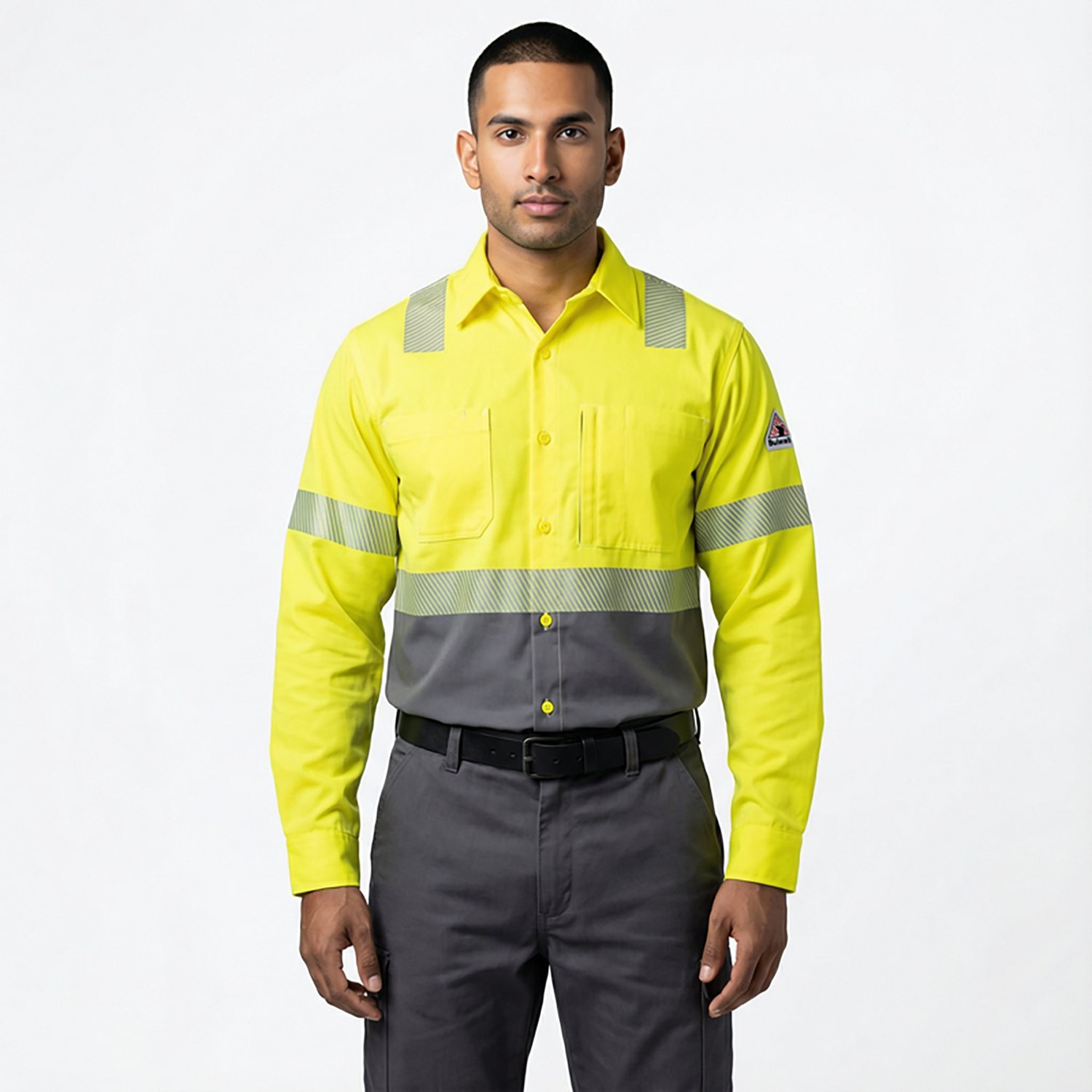 Bulwark Men's Hi-Vis Colorblock Uniform Shirt - view number 2