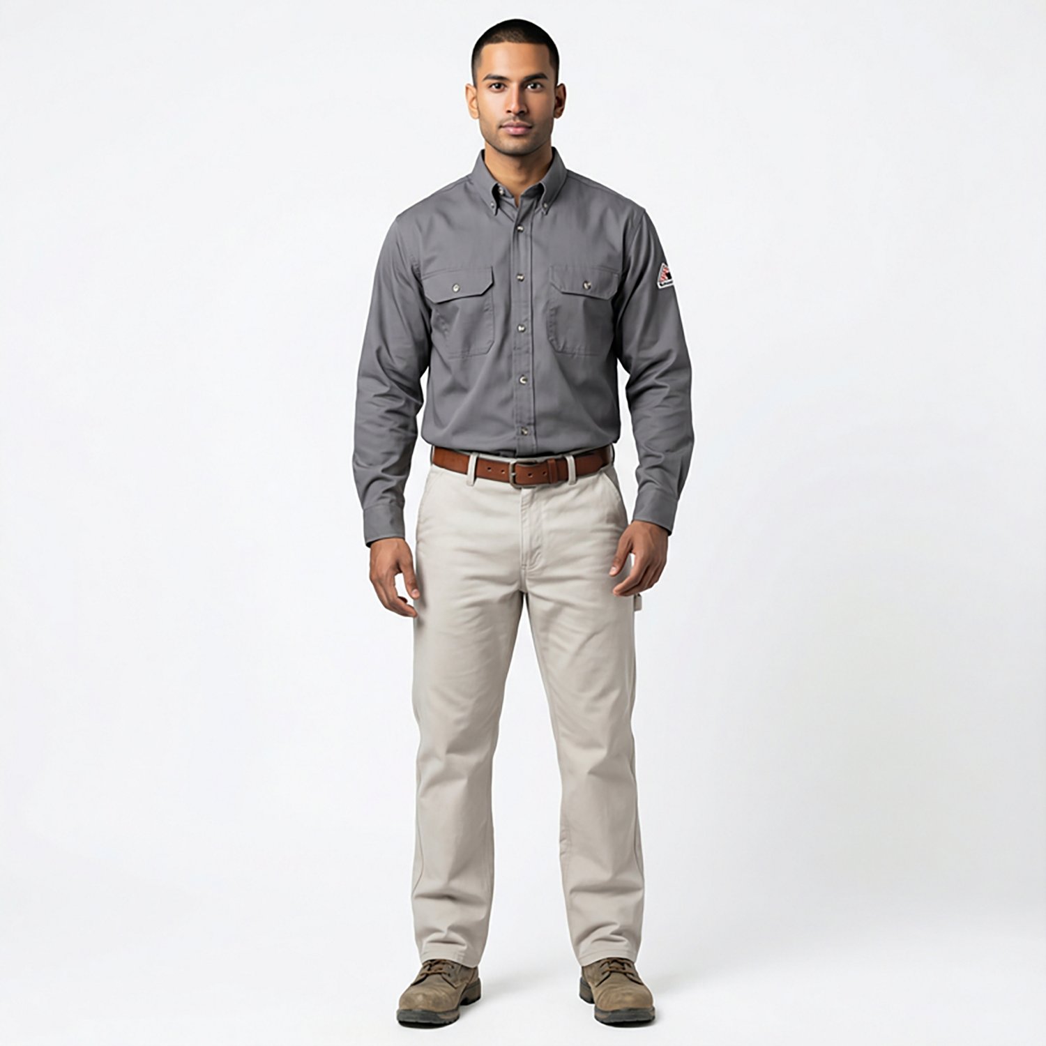 Bulwark Men's Midweight FR Uniform Dress Shirt