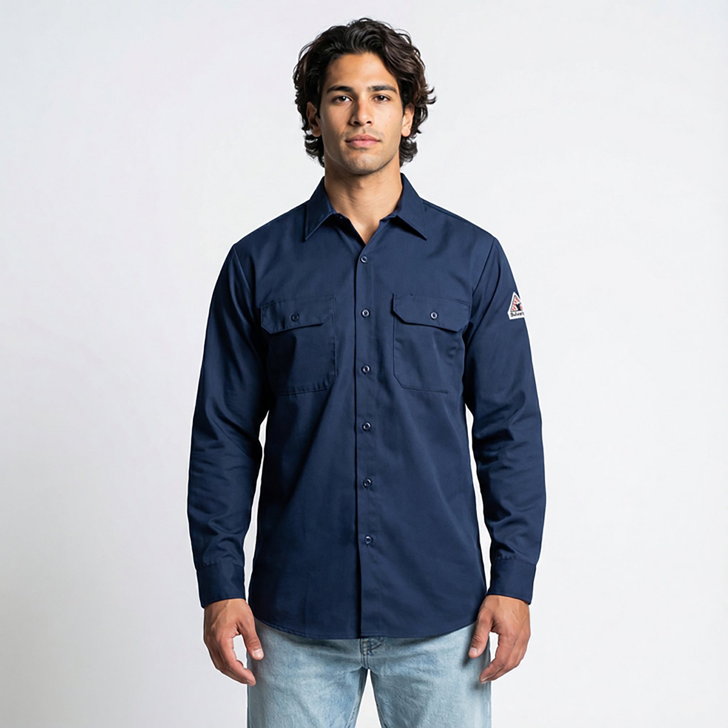 Bulwark Men's Midweight Flame Resistant  ComforTouch Work Shirt - view number 2