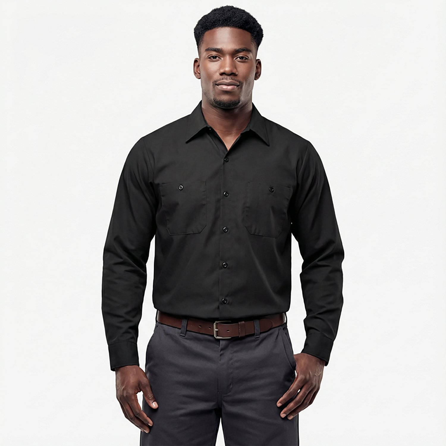 Red Kap Men's MIMIX Long Sleeve Work Shirt                                                                                       - view number 2