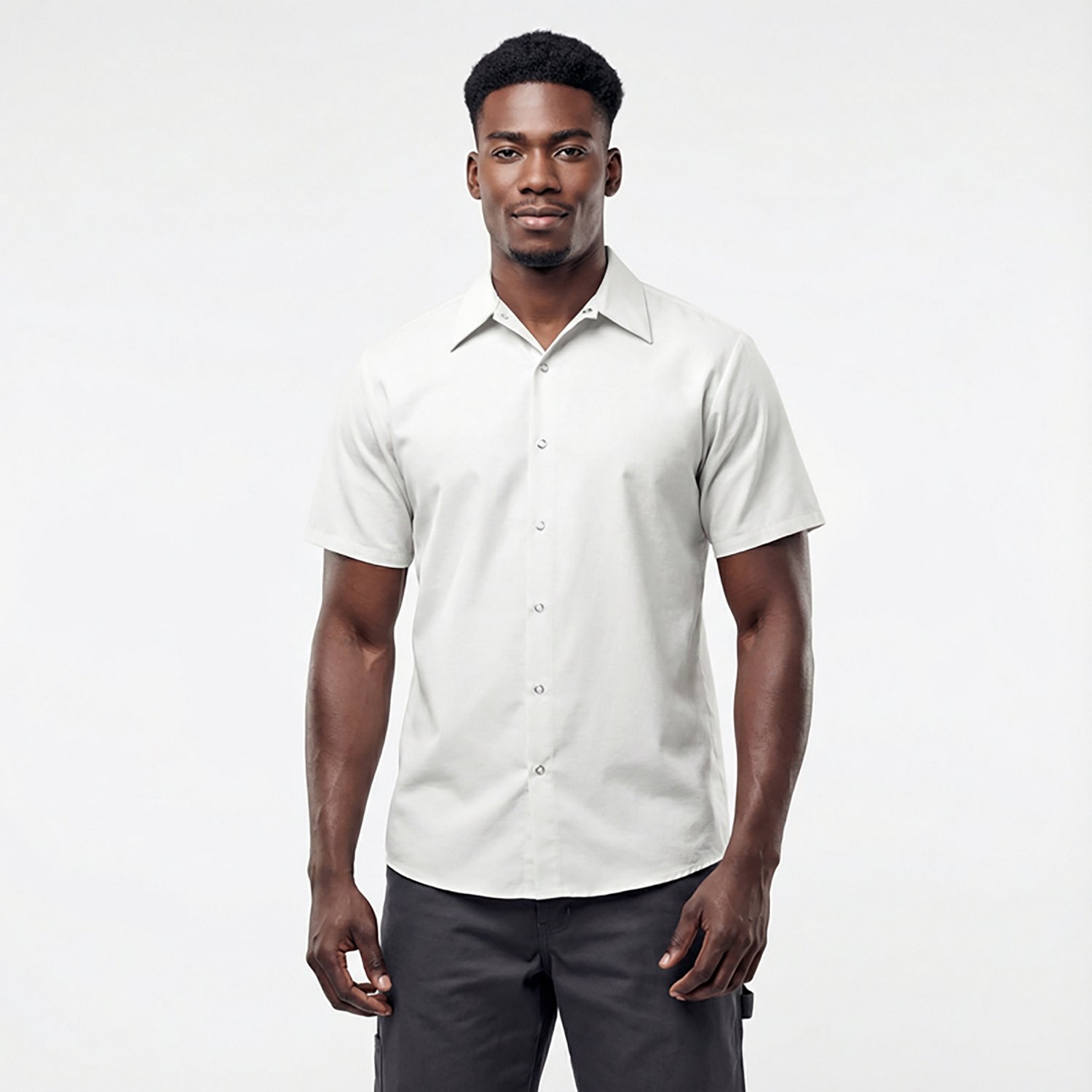 Red Kap Men's Specialized Pocketless Short Sleeve Work Shirt - view number 2