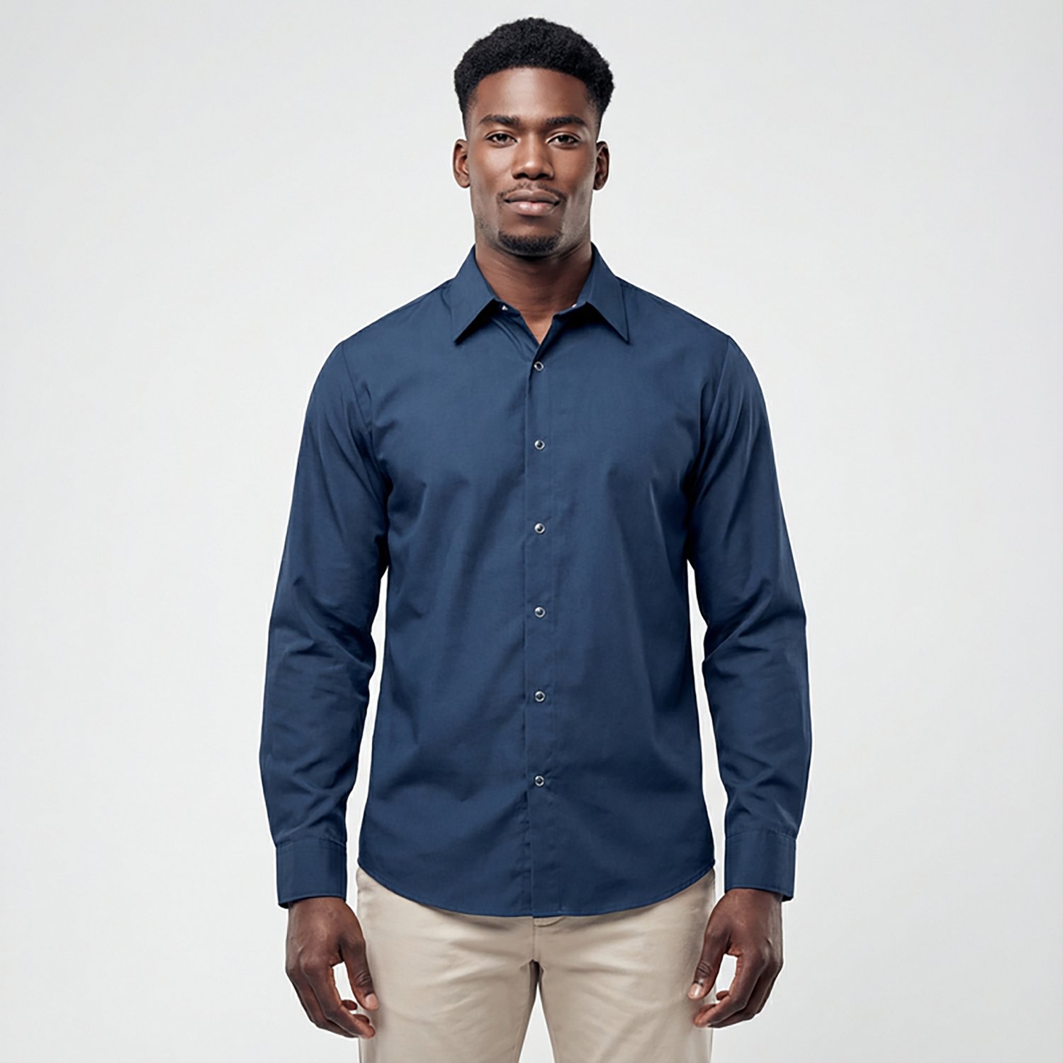 Red Kap Men's Specialized Pocketless Long Sleeve Work Shirt - view number 2