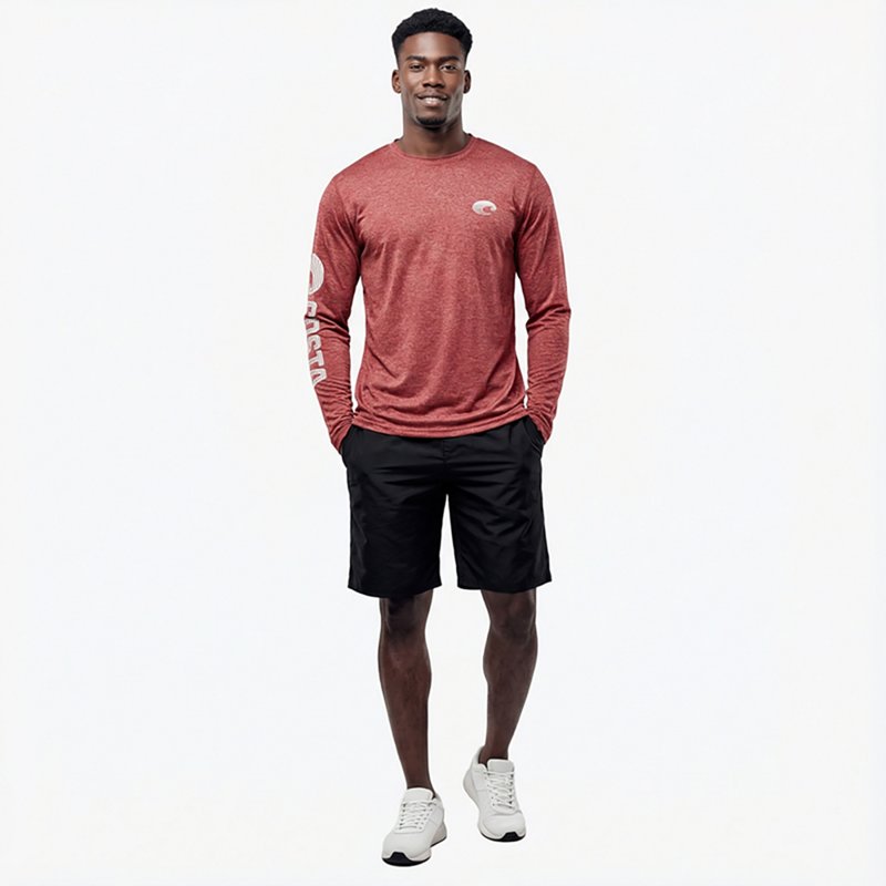 Costa Men's Technical Crew Long Sleeve T-shirt