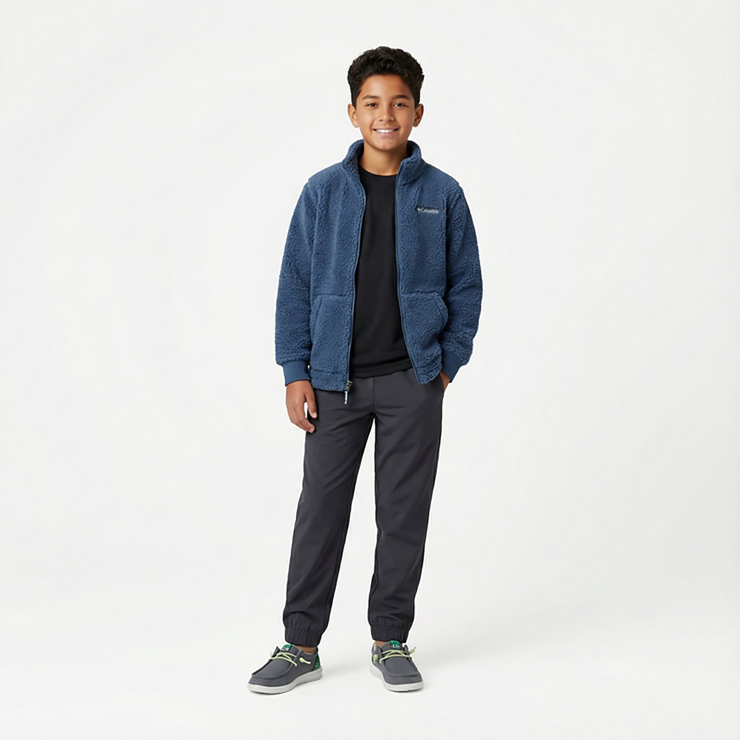 Columbia Sportswear Boys' Rugged Ridge II Sherpa Full Zip Jacket - view number 2