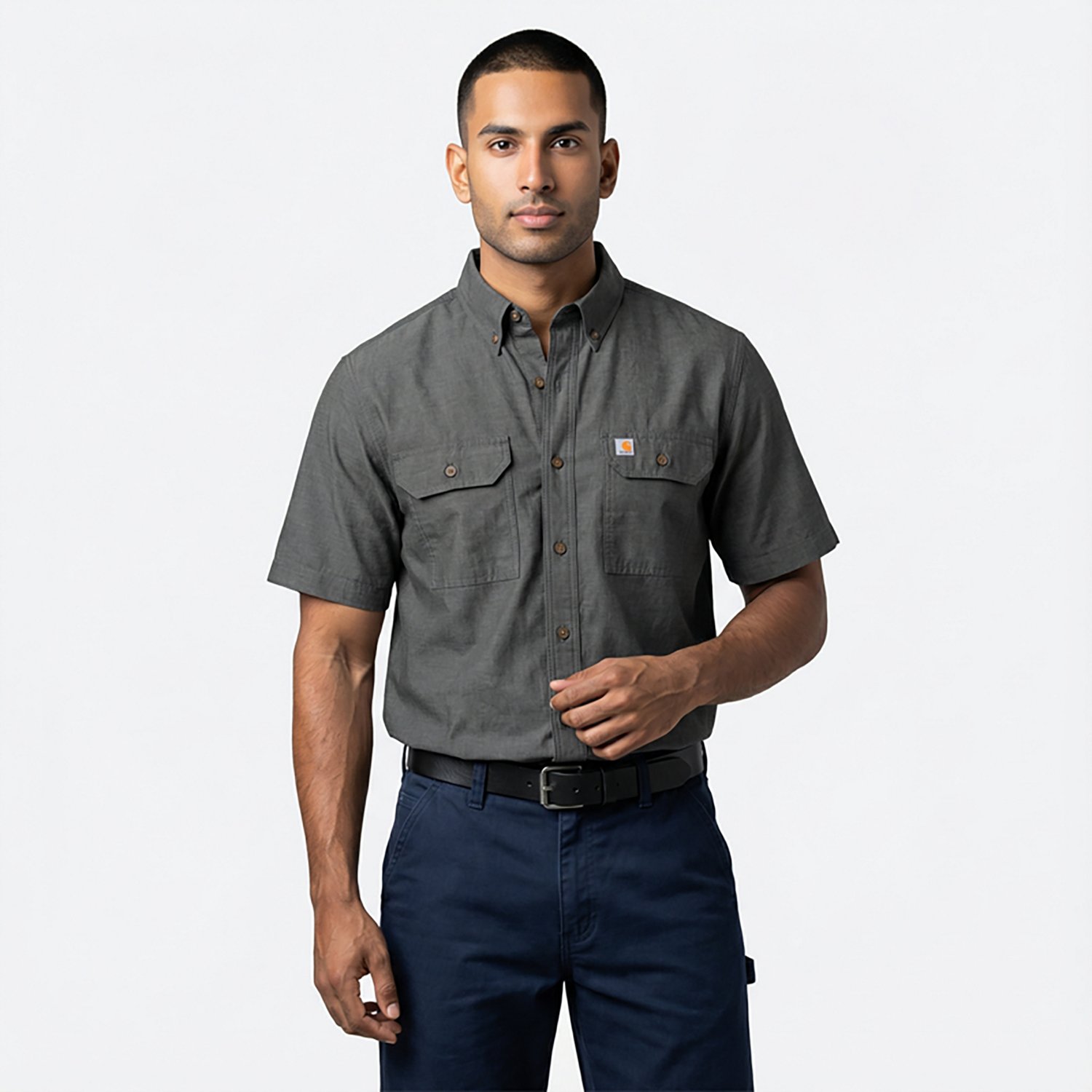 Carhartt Men's TW369 Original Fit Short Sleeve Shirt                                                                             - view number 2