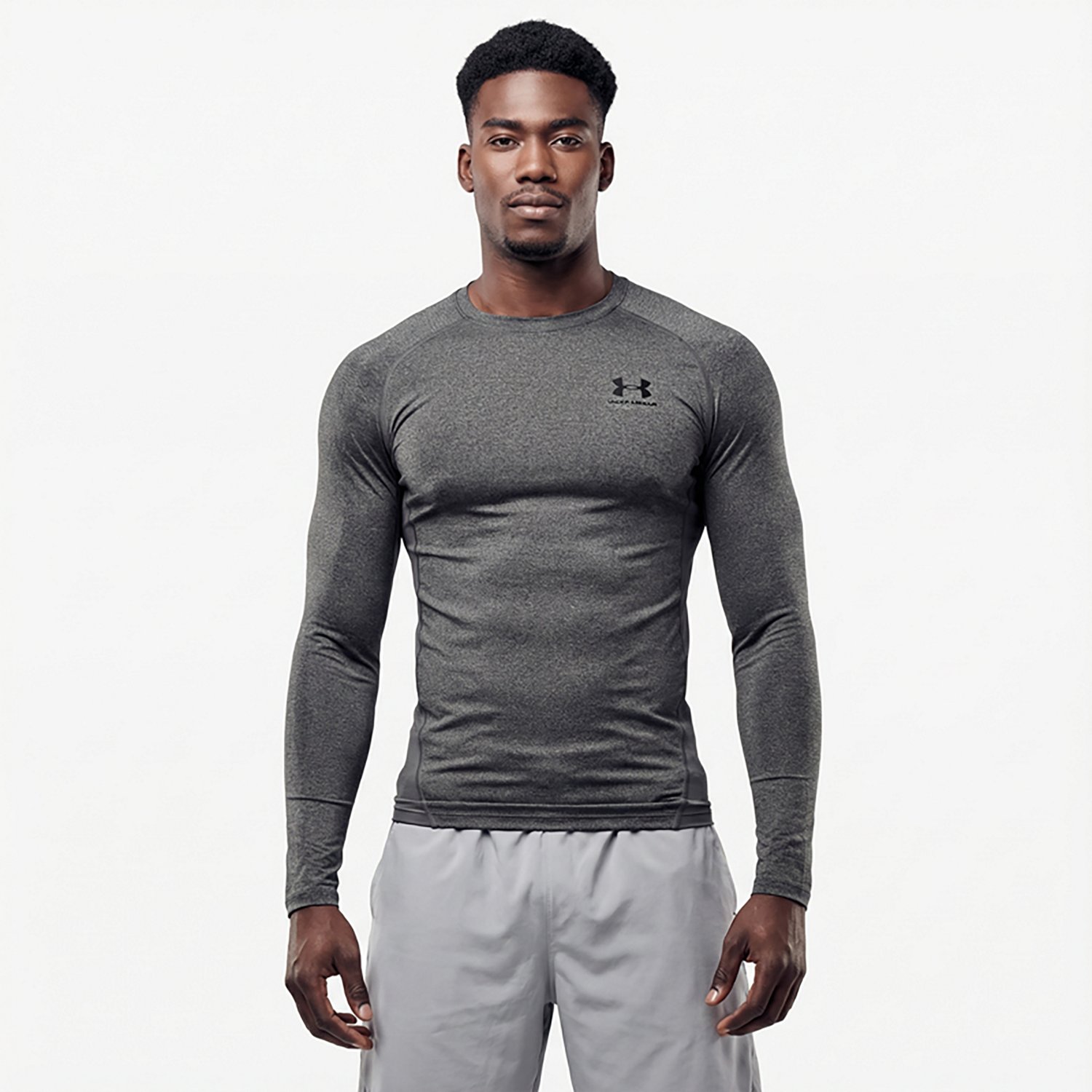 Under Armour Men's HeatGear Armour Comp Long Sleeve Top - view number 2