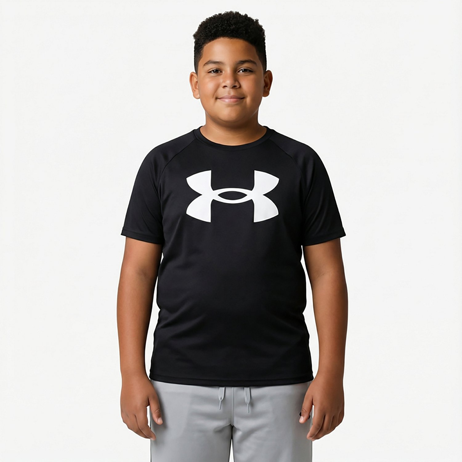Under Armour Boys' Tech Logo T-Shirt                                                                                             - view number 2