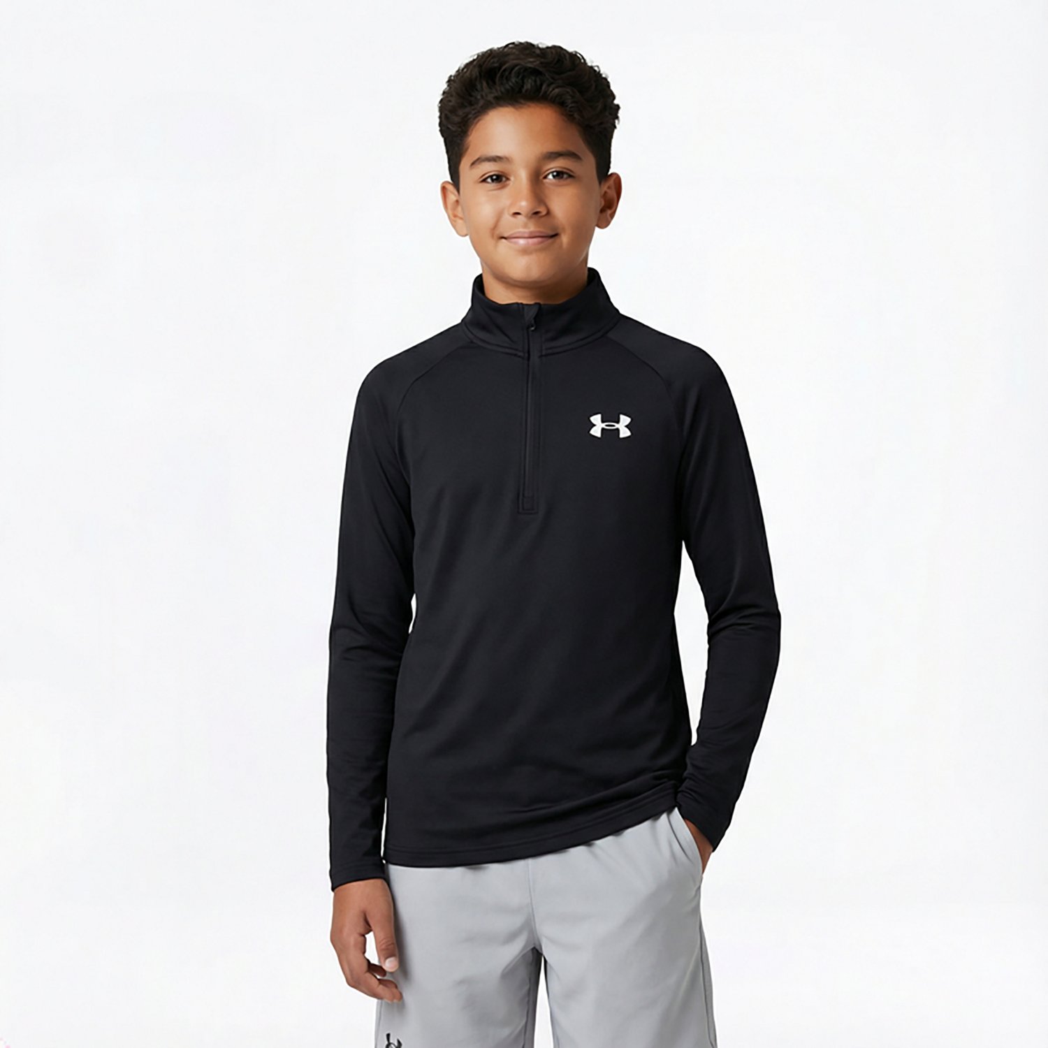 Under Armour Boys' UA Tech 2.0 ¬Ω Zip Pullover - view number 2