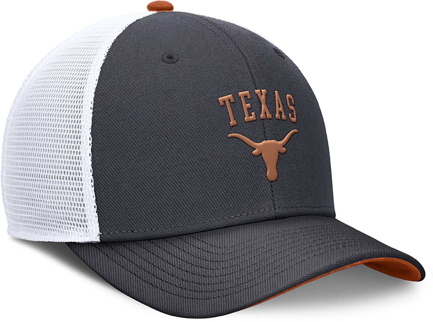 Nike Unisex University of Texas Rise Structured Trucker Adjustable Cap - view number 7