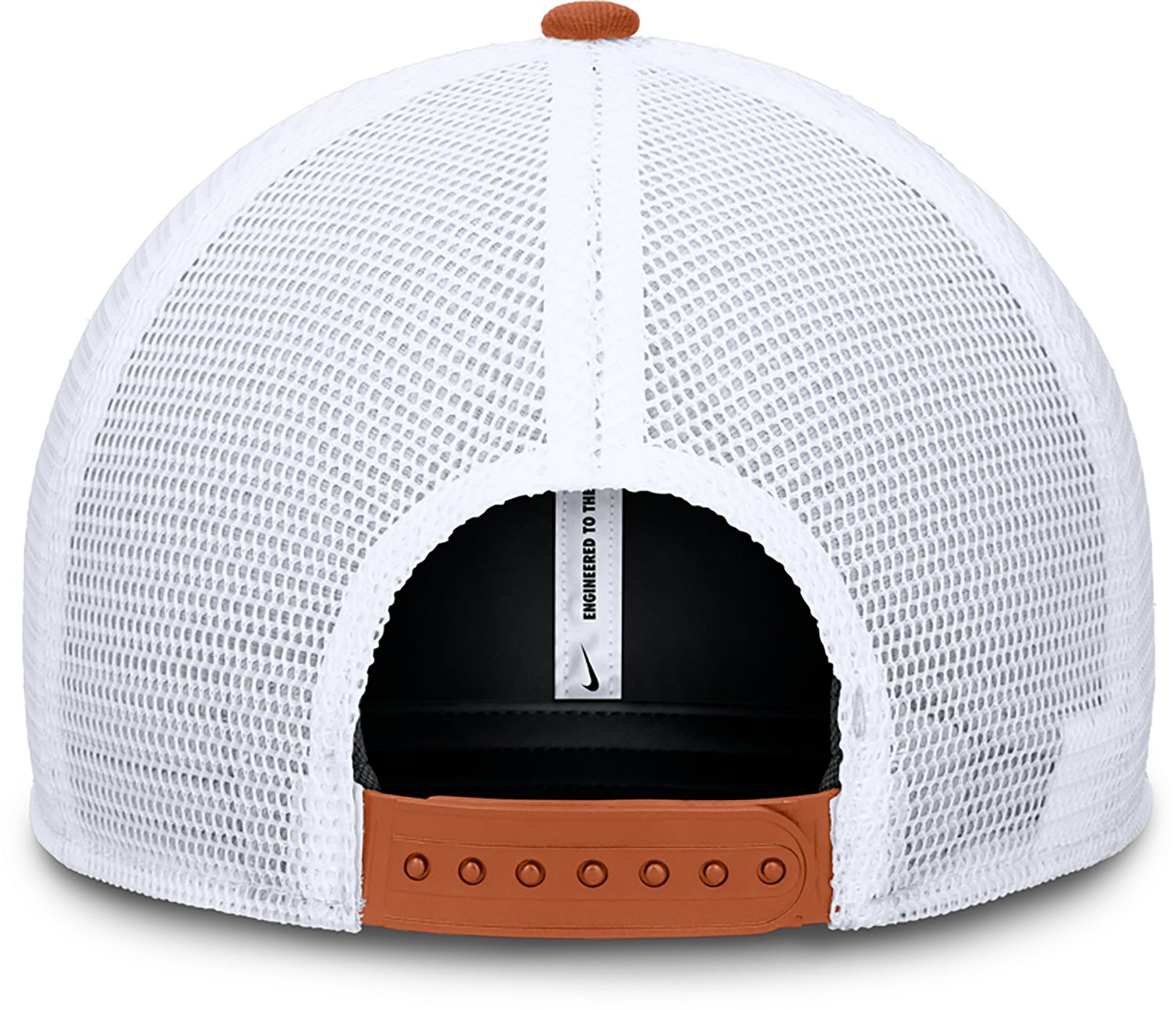 Nike Unisex University of Texas Rise Structured Trucker Adjustable Cap - view number 8