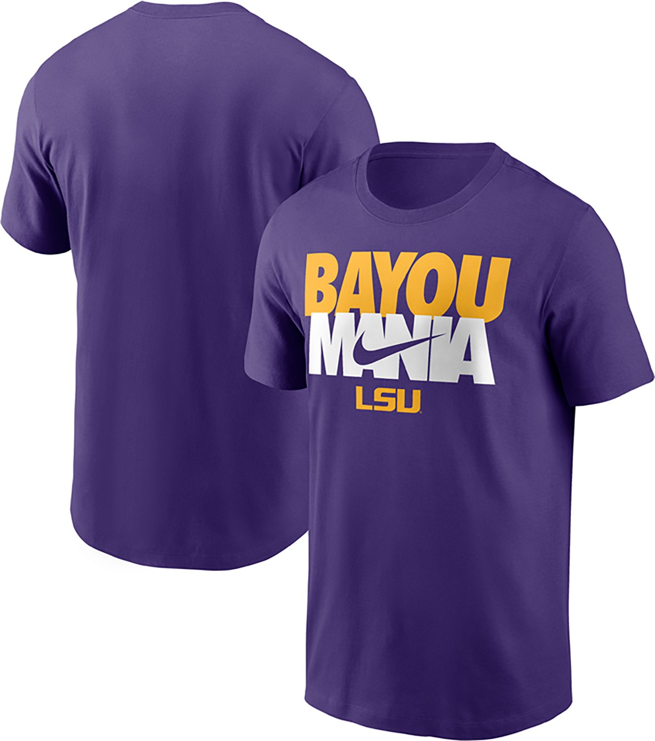 Nike Men’s Louisiana State University Madness Local Short-Sleeve T-Shirt - view number 4