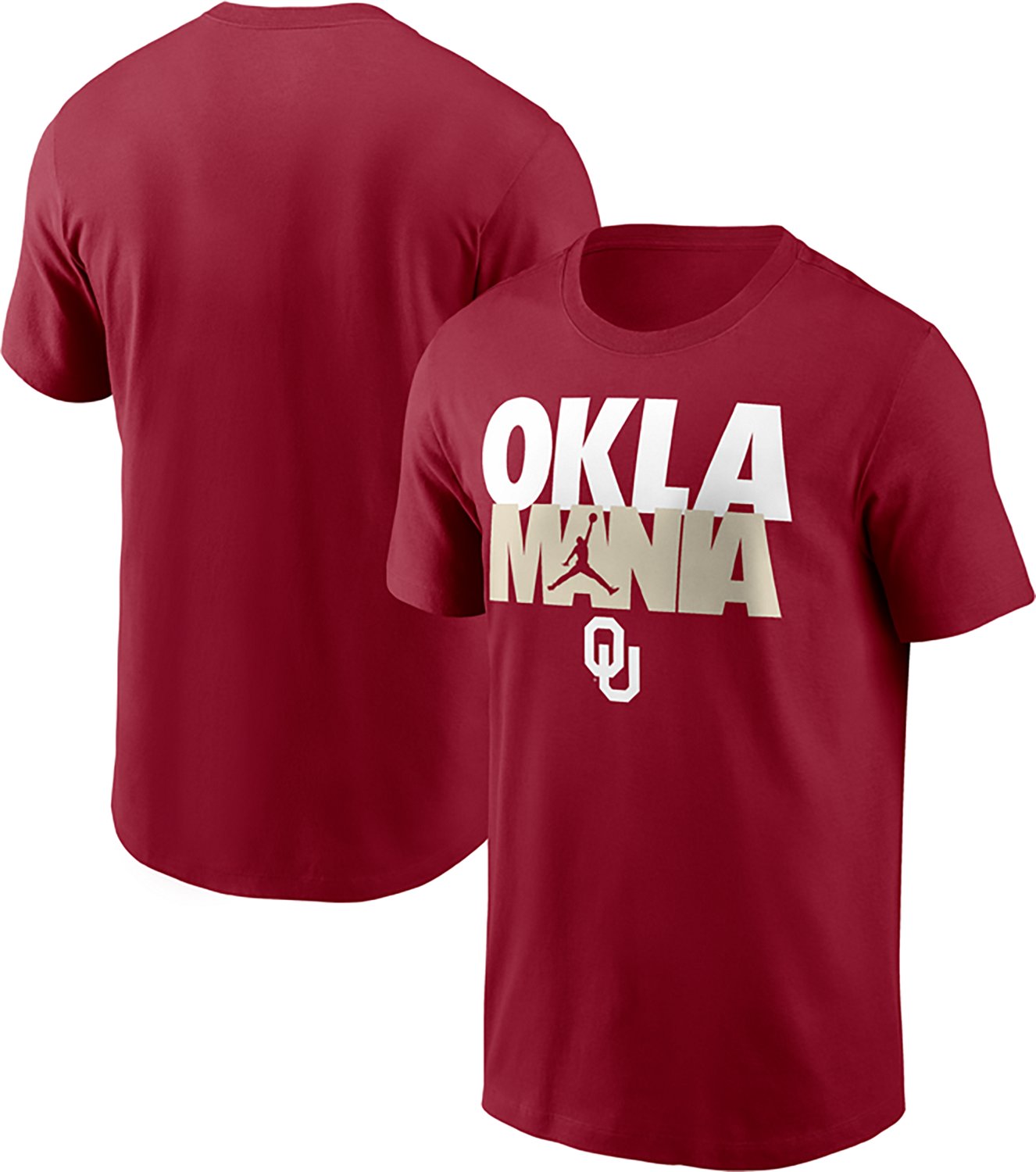 Jordan Men’s University of Oklahoma Madness Local Short-Sleeve T-Shirt - view number 4