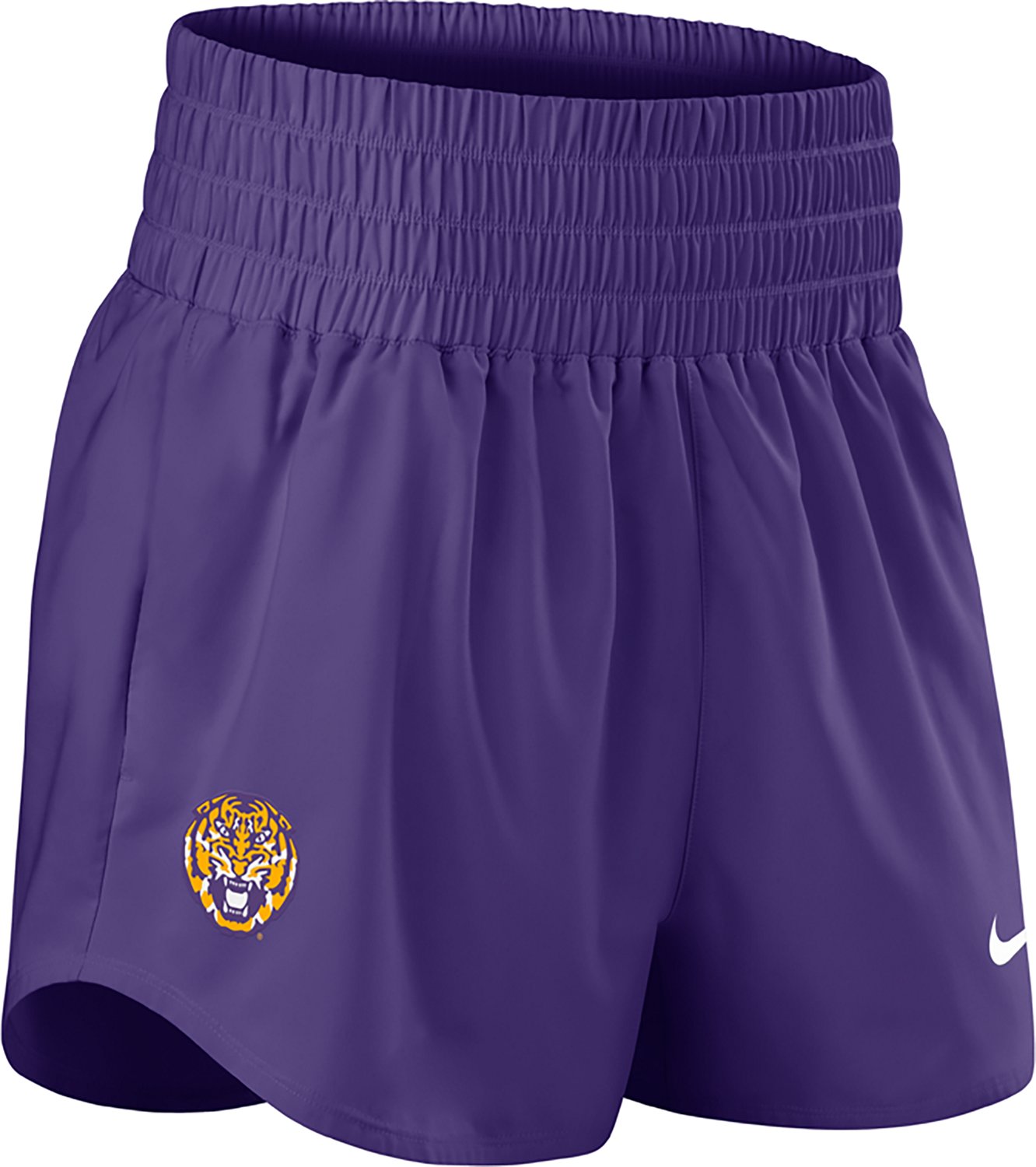 Nike Women’s Louisiana State University Primary Logo High-Waisted One Shorts - view number 2