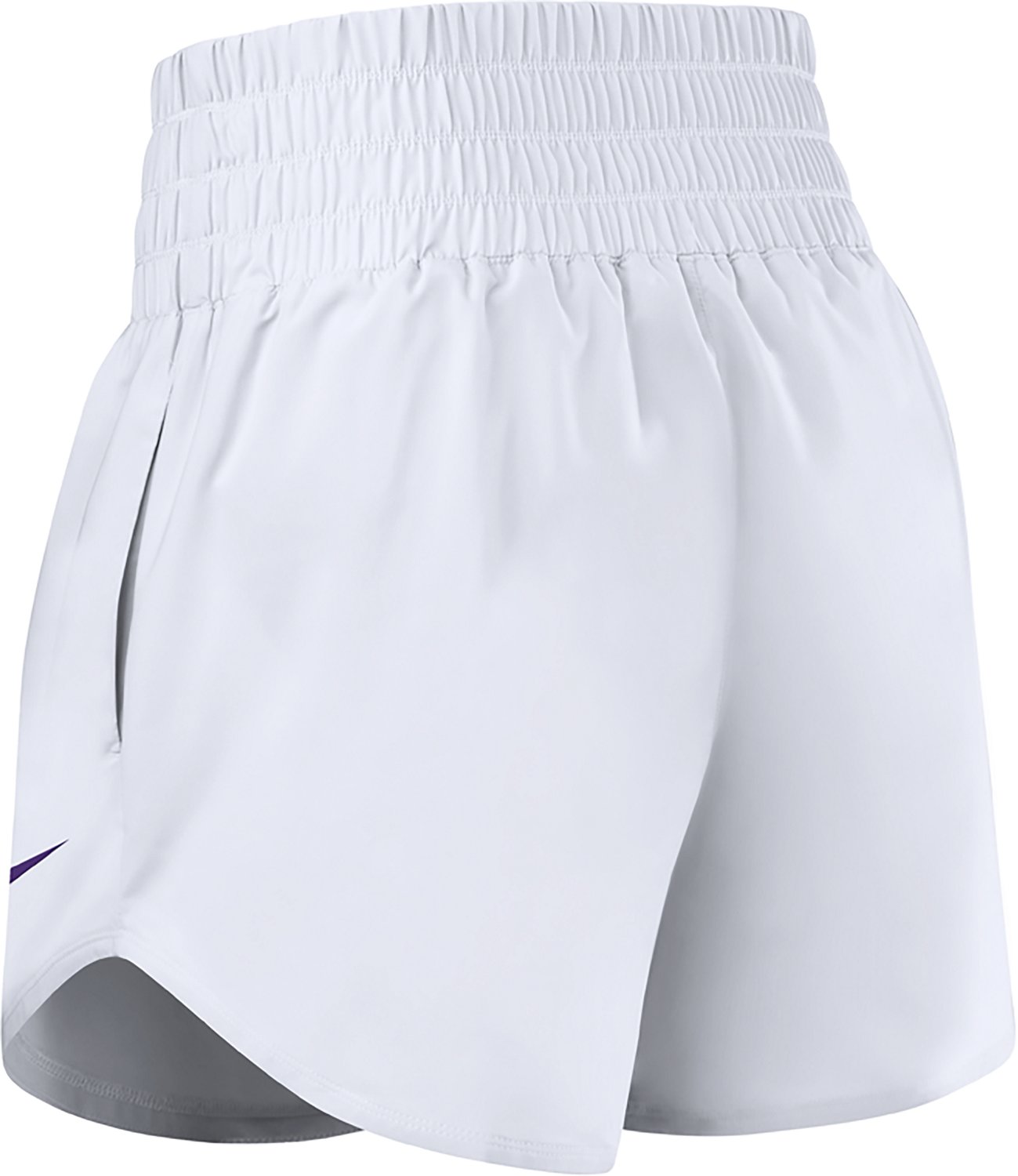 Nike Women’s Louisiana State University Primary Logo High-Waisted One Shorts - view number 3