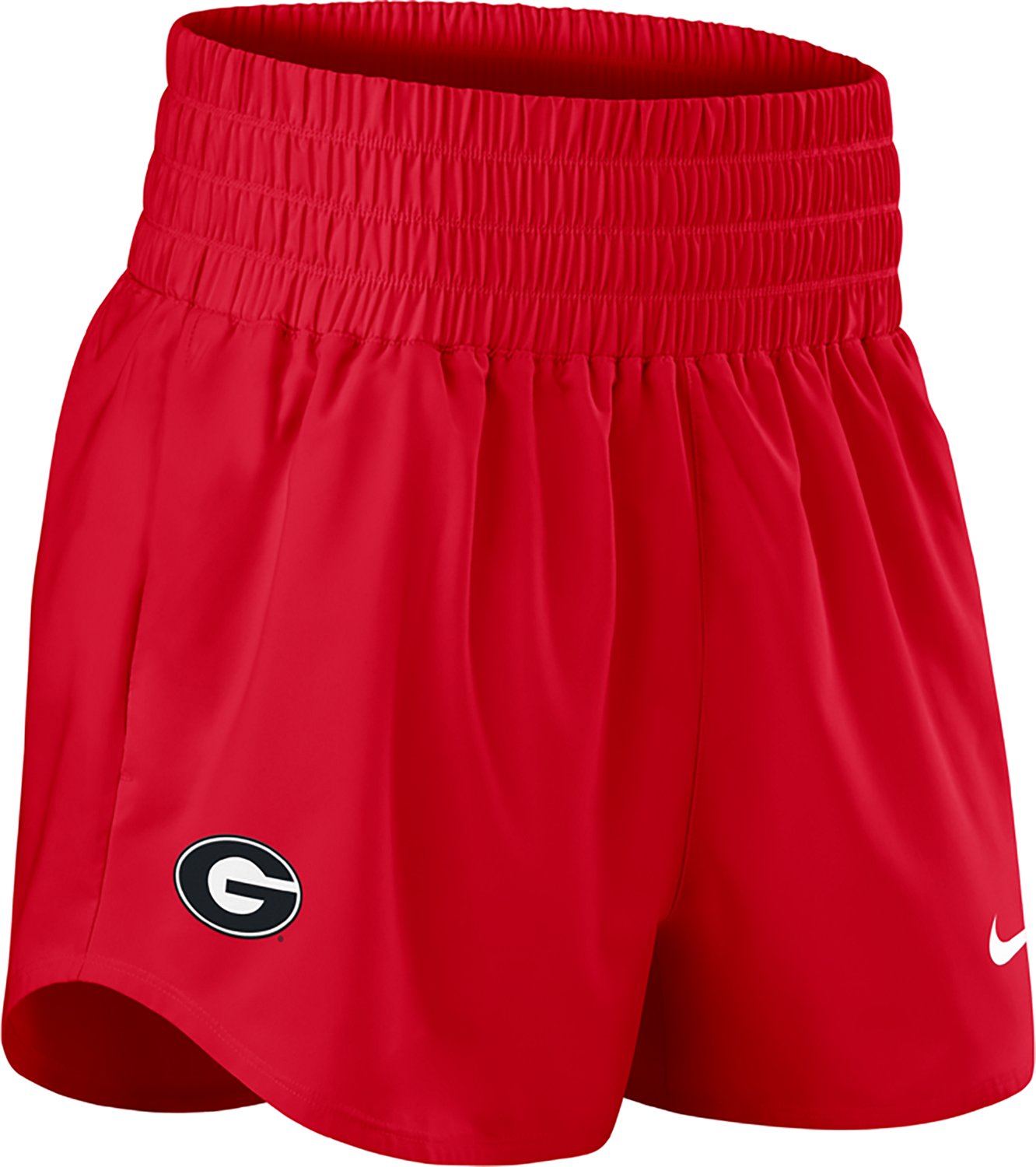 Nike Women’s University of Georgia Primary Logo High-Waisted One Shorts - view number 2
