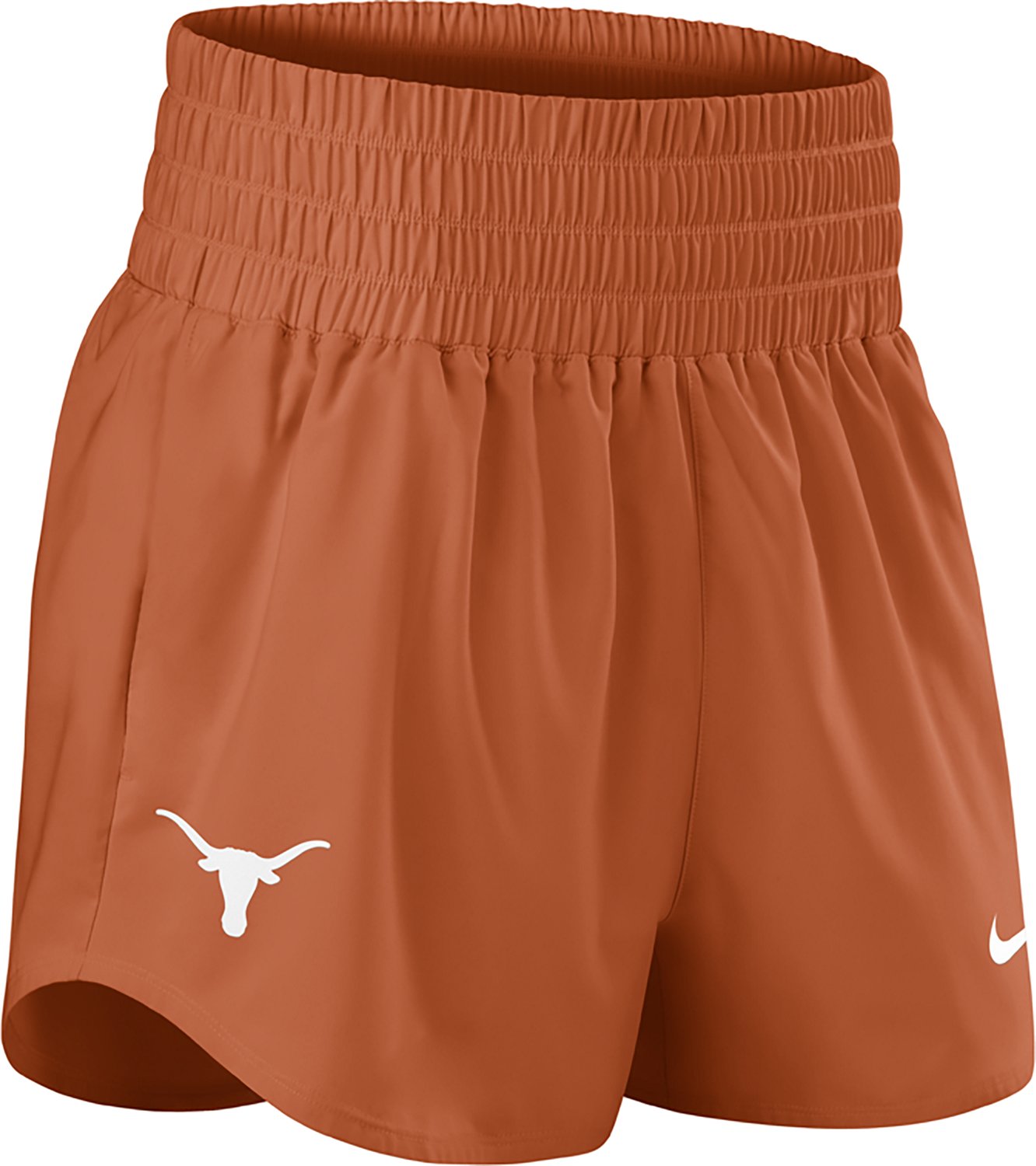 Nike Women’s University of Texas Primary Logo High-Waisted One Shorts - view number 2