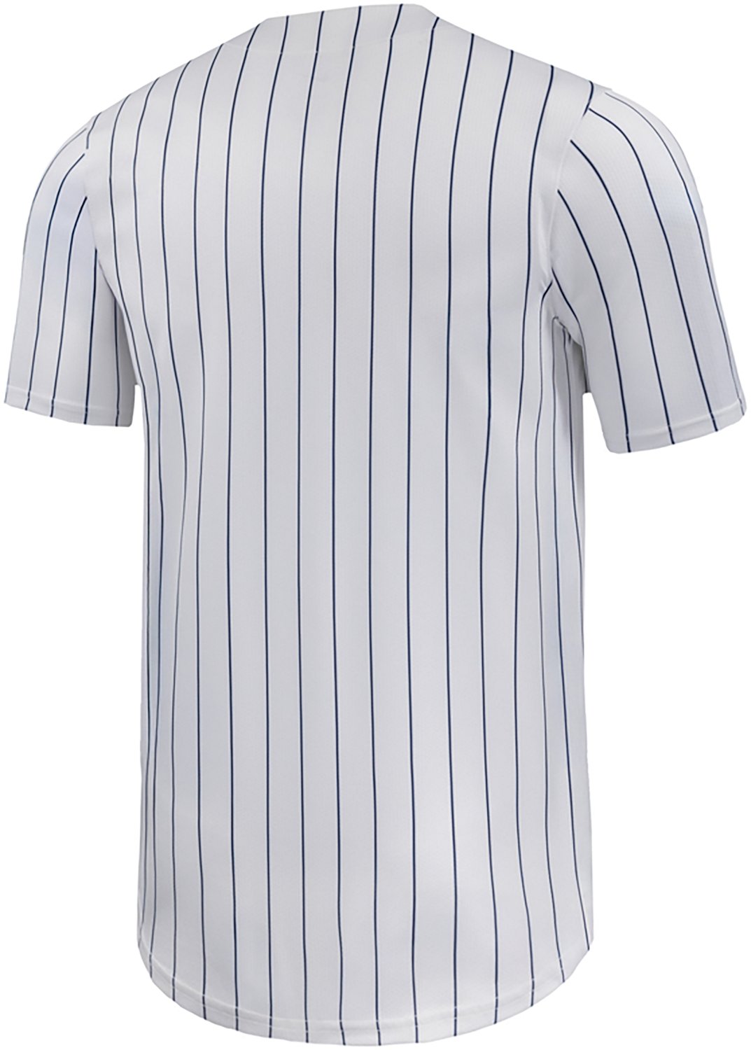 Nike Men's University of Mississippi Limited Full Button Pinstripe Baseball Jersey - view number 2