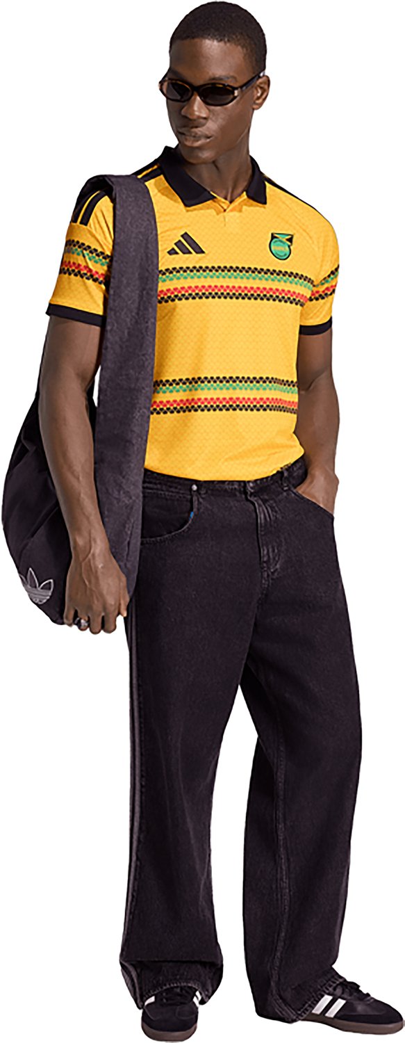 adidas Men's 26 World Cup Jamaica Home Replica Jersey - view number 3