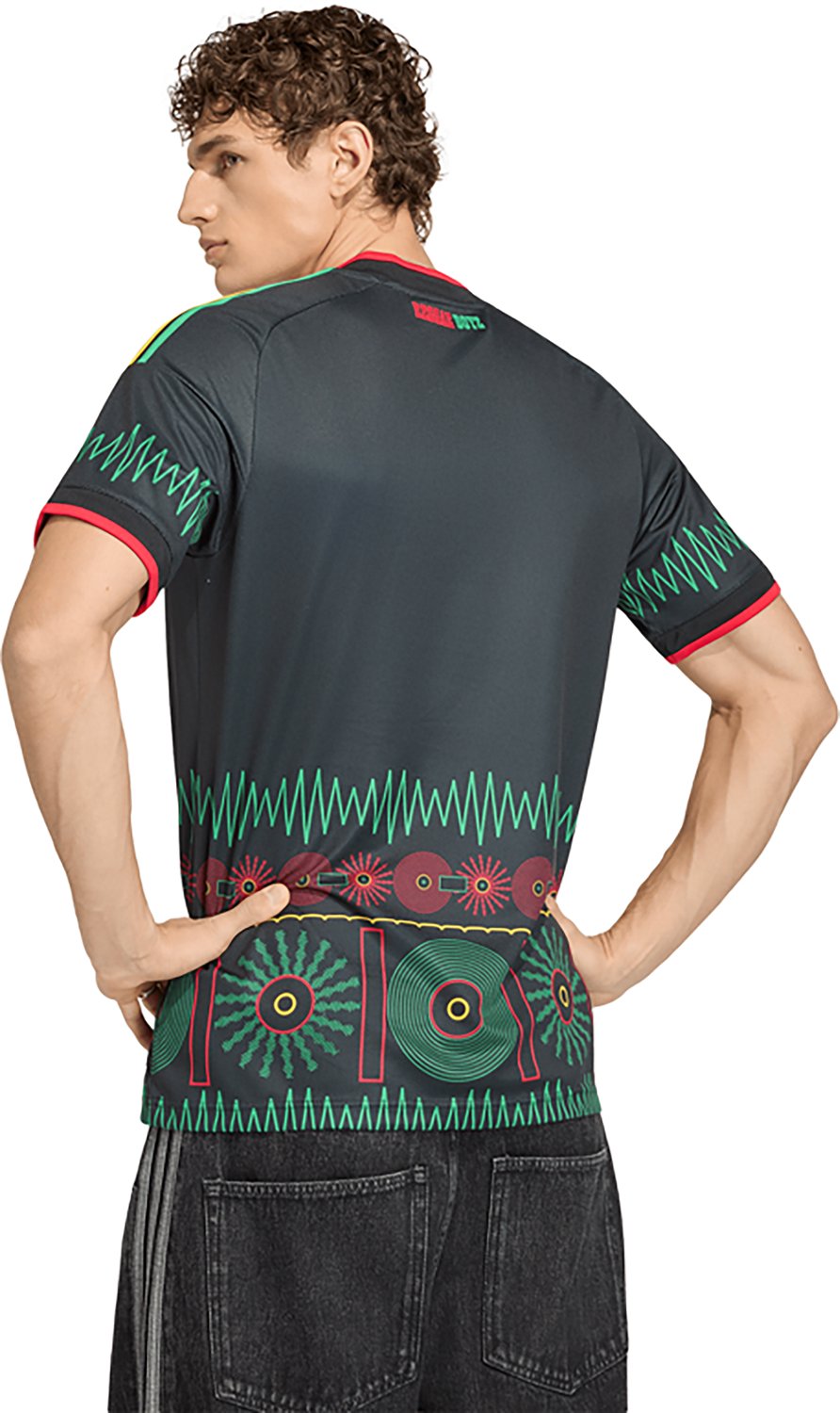 adidas Men's 26 World Cup Jamaica Away Replica Jersey - view number 2