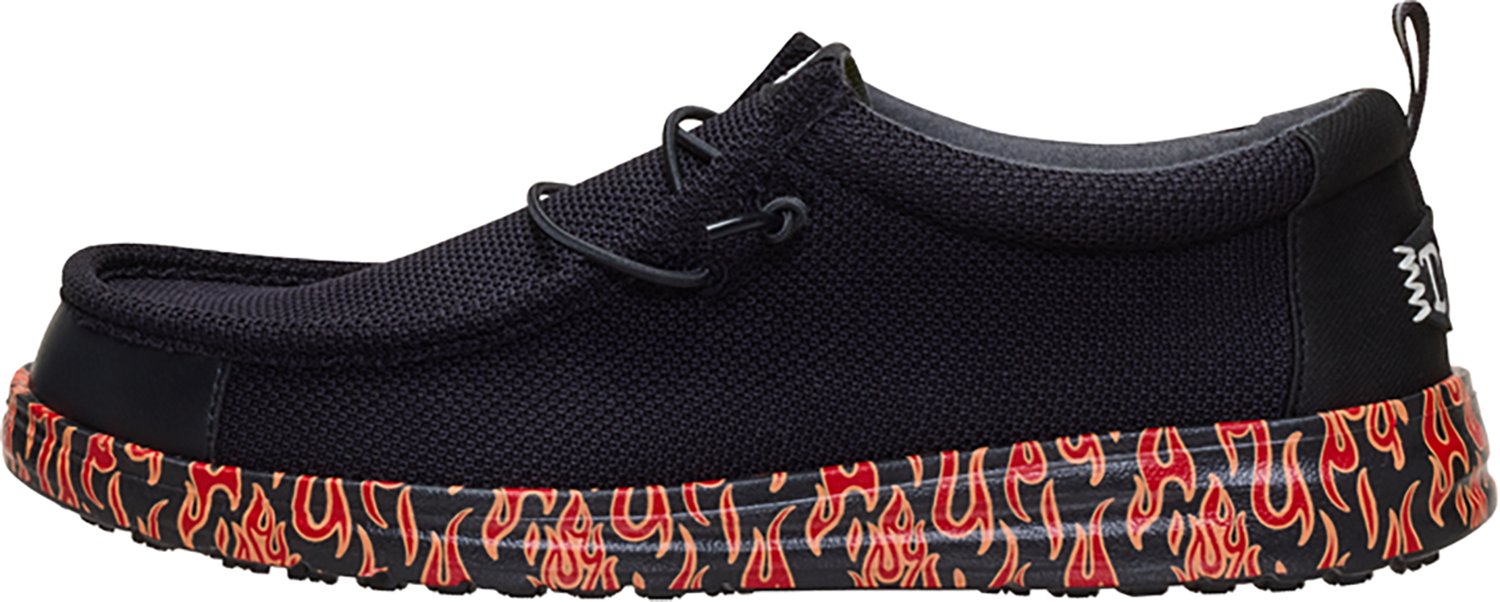 HEYDUDE Men's Wally Work CE Flames Slip-On Boots - view number 2