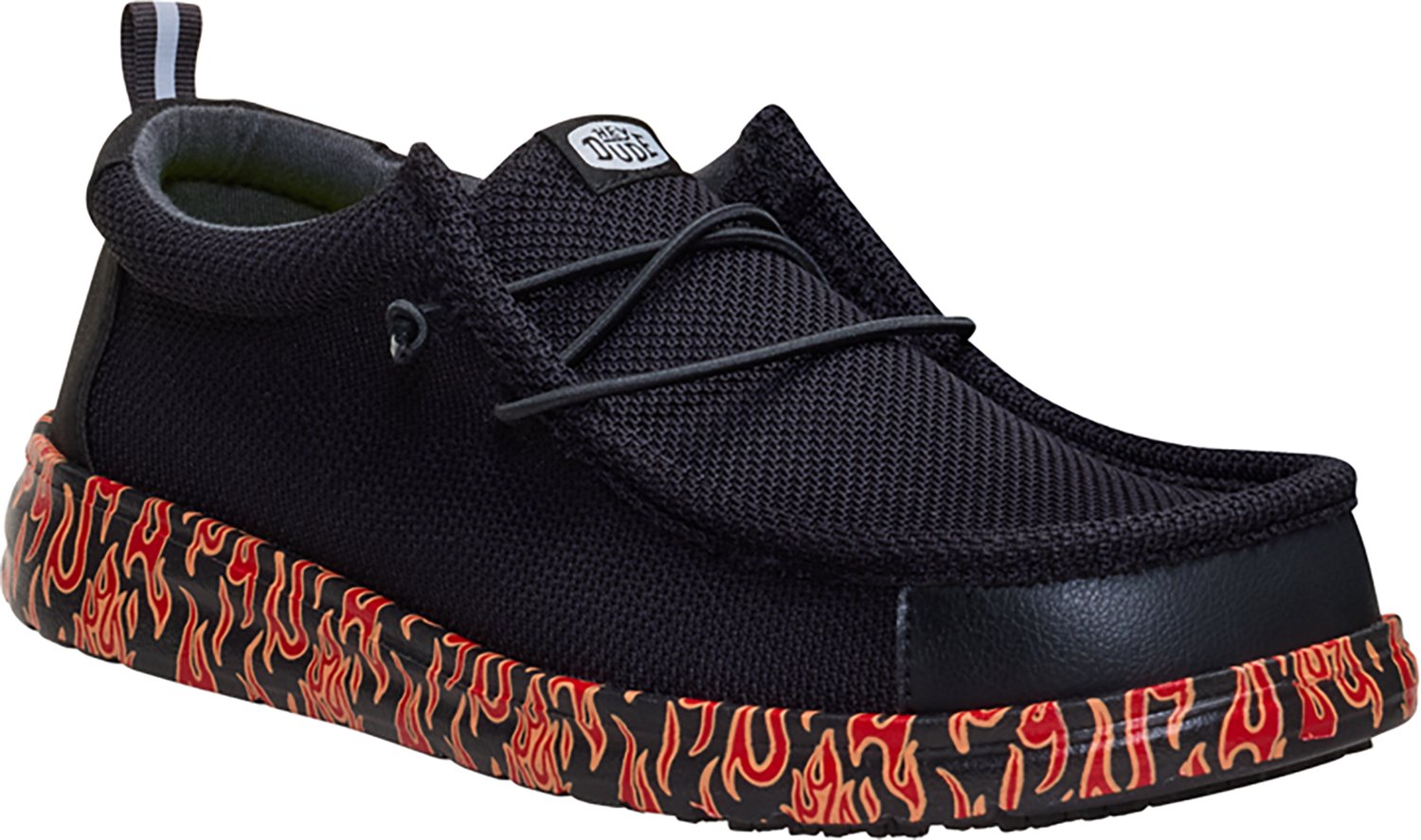 HEYDUDE Men's Wally Work CE Flames Slip-On Boots - view number 3