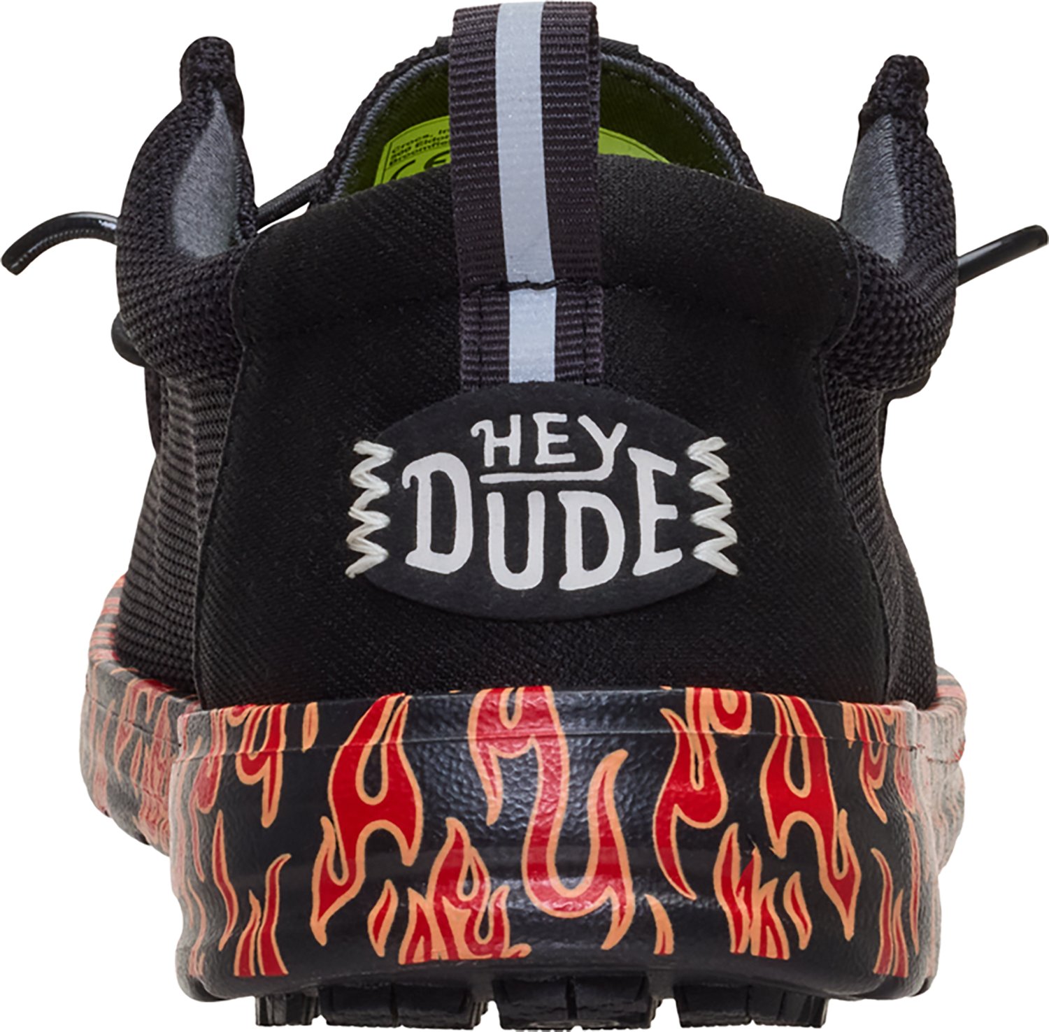 HEYDUDE Men's Wally Work CE Flames Slip-On Boots - view number 4